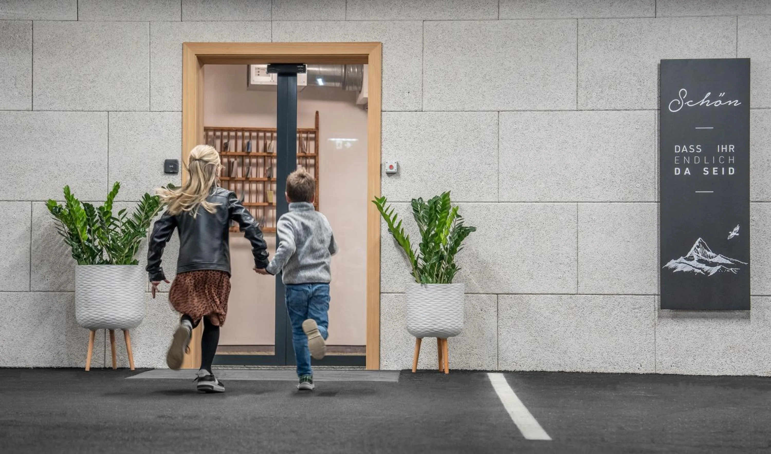 Facade/entrance in Almfamilyhotel Scherer