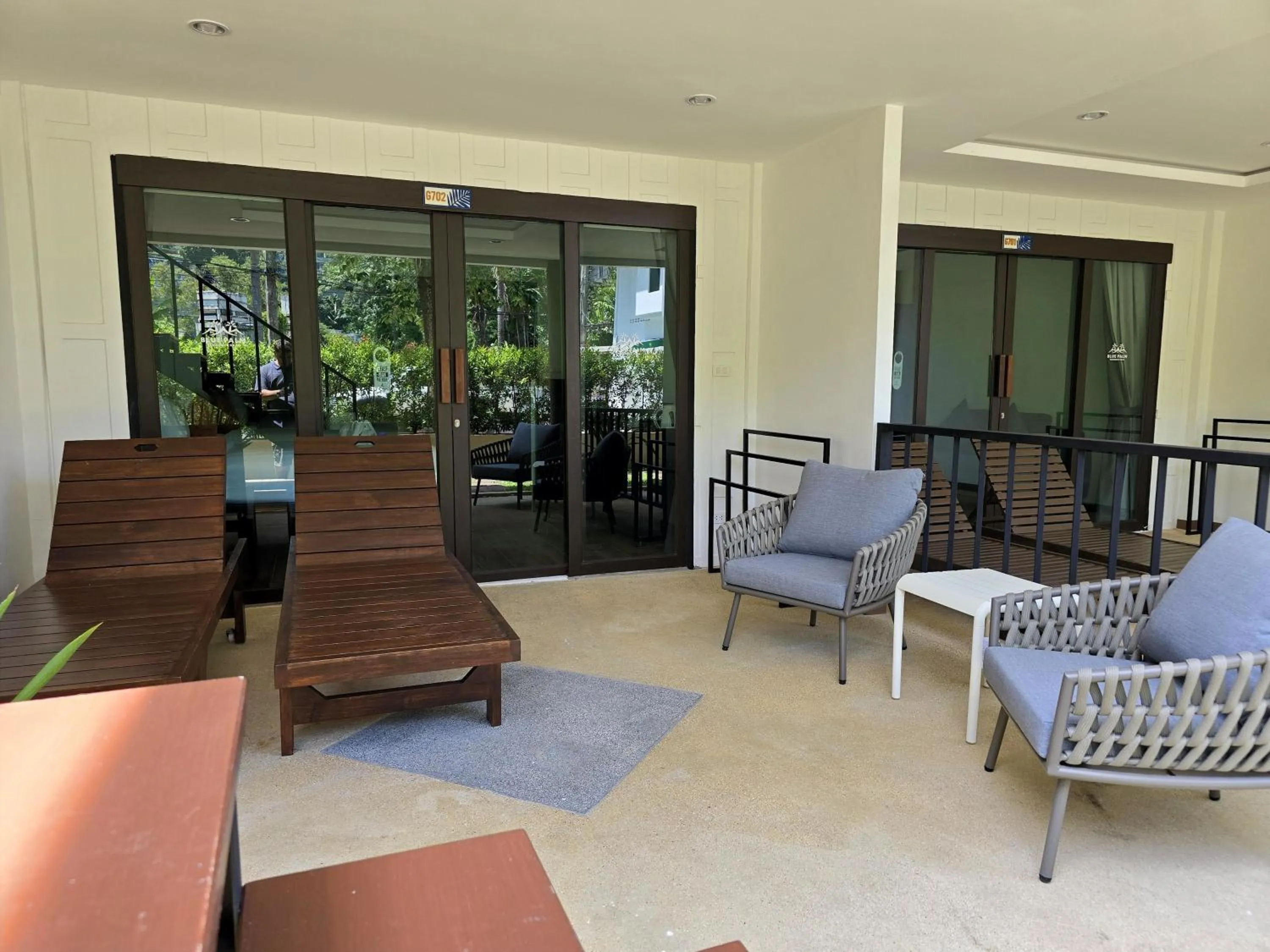 Balcony/Terrace in Blue Palm Residence Kata