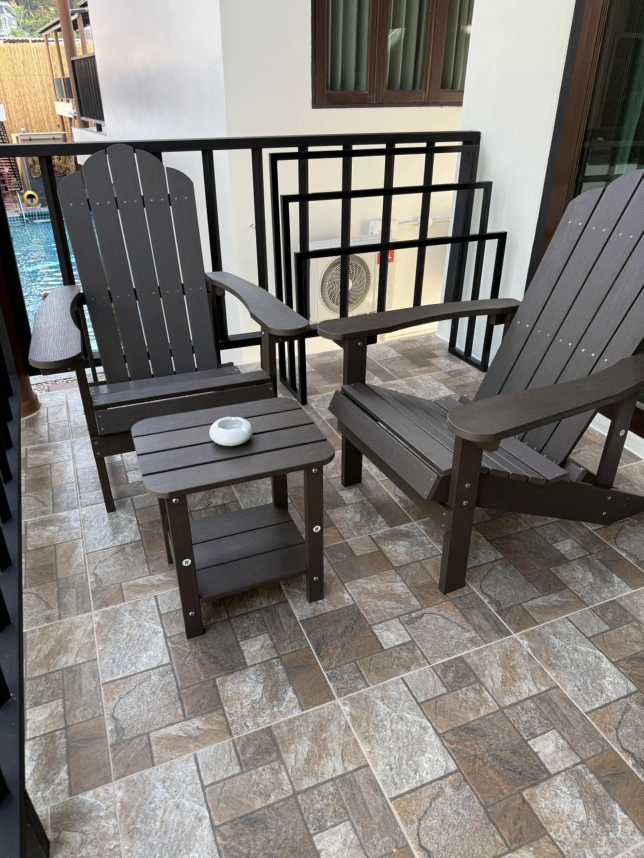 Balcony/Terrace in Blue Palm Residence Kata