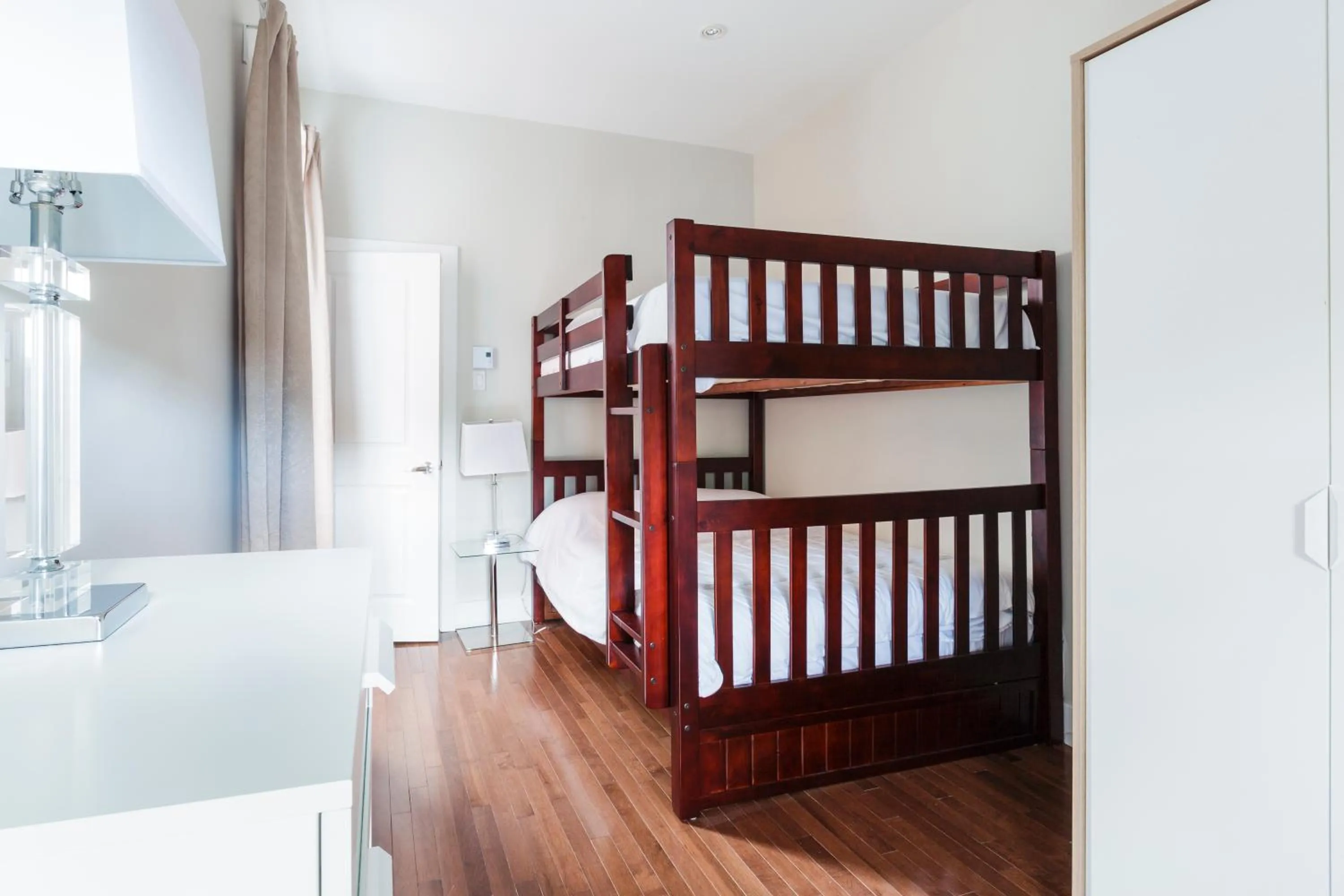 Bed in MTLVacationRentals - The FabFour