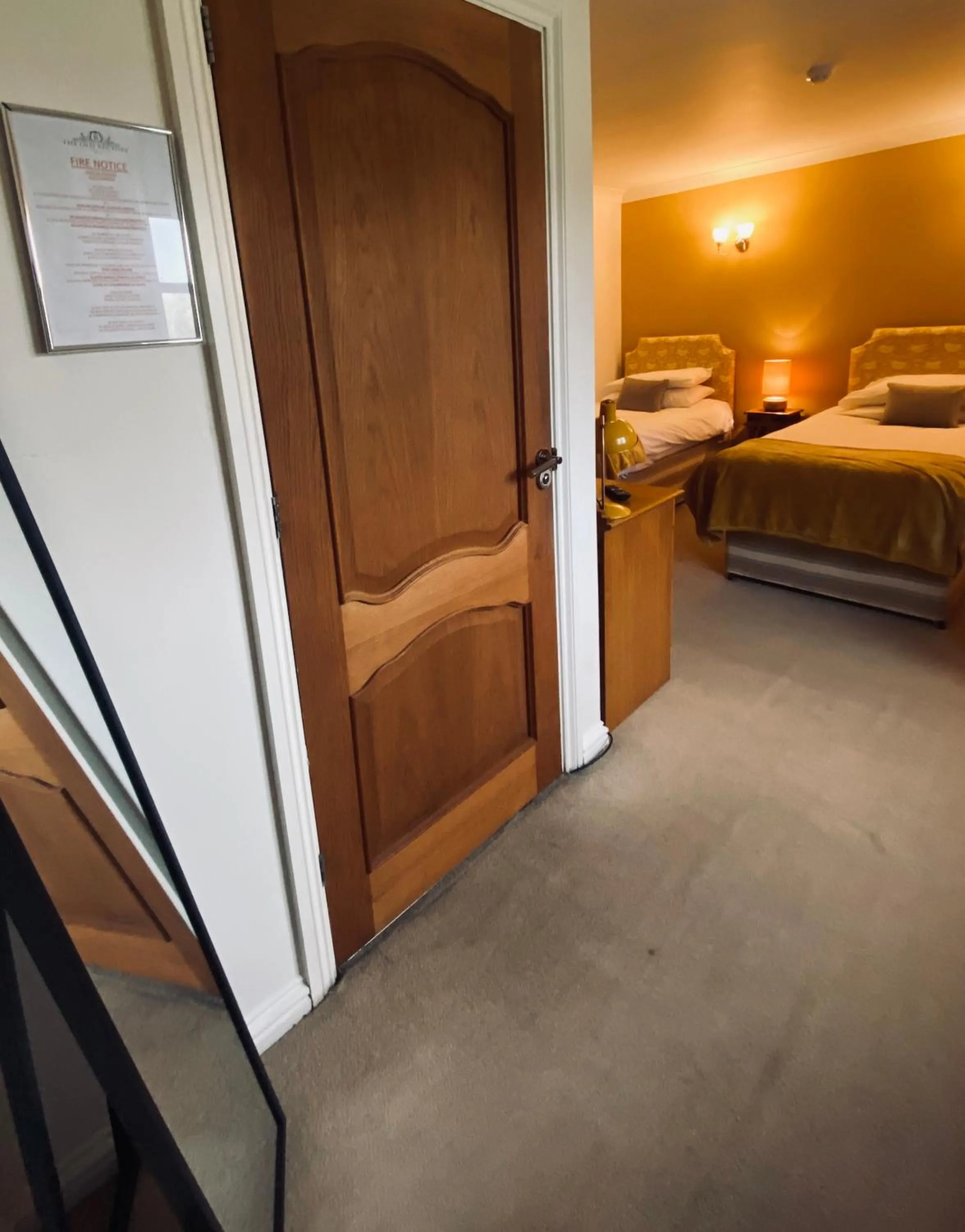 Bed in Old Rectory Country Hotel