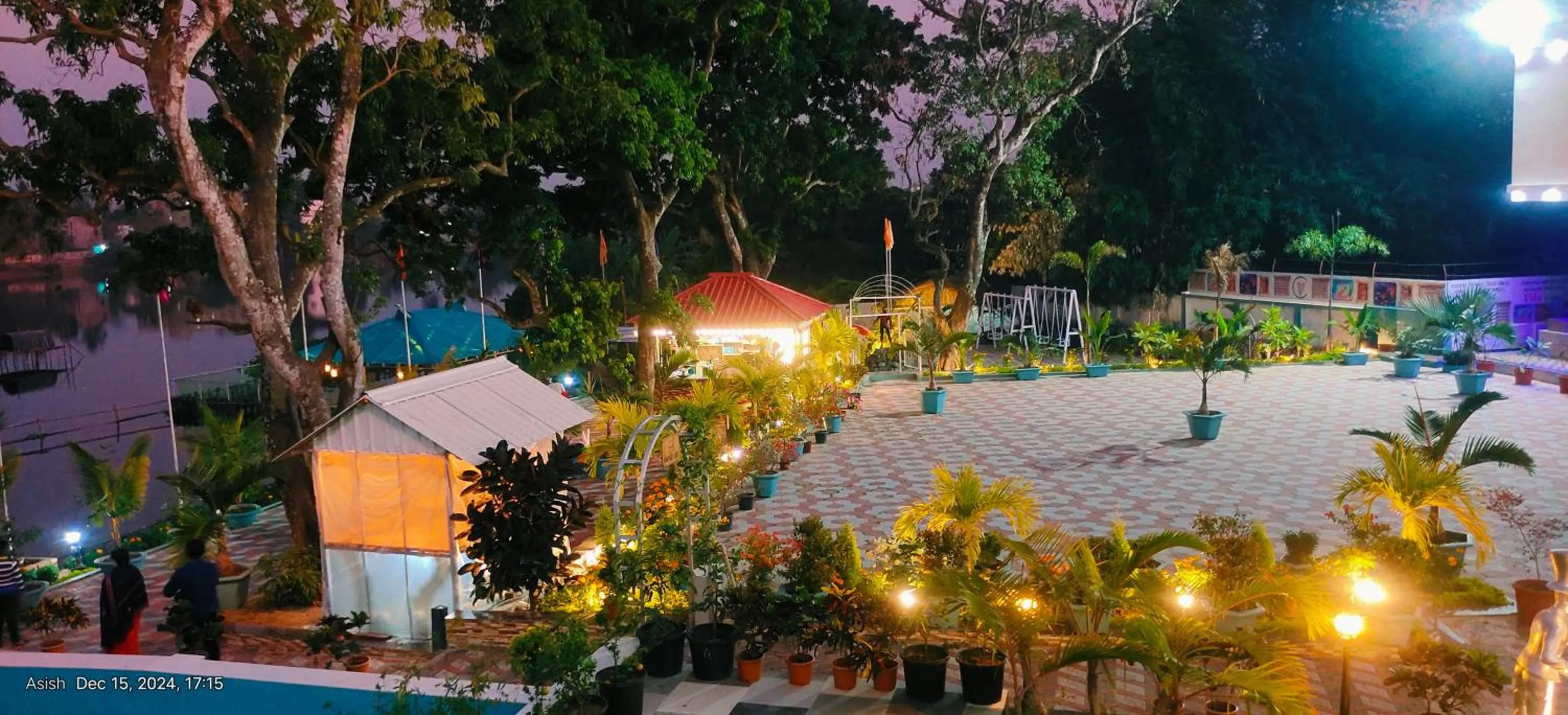 Garden view in Vila's Club Resort