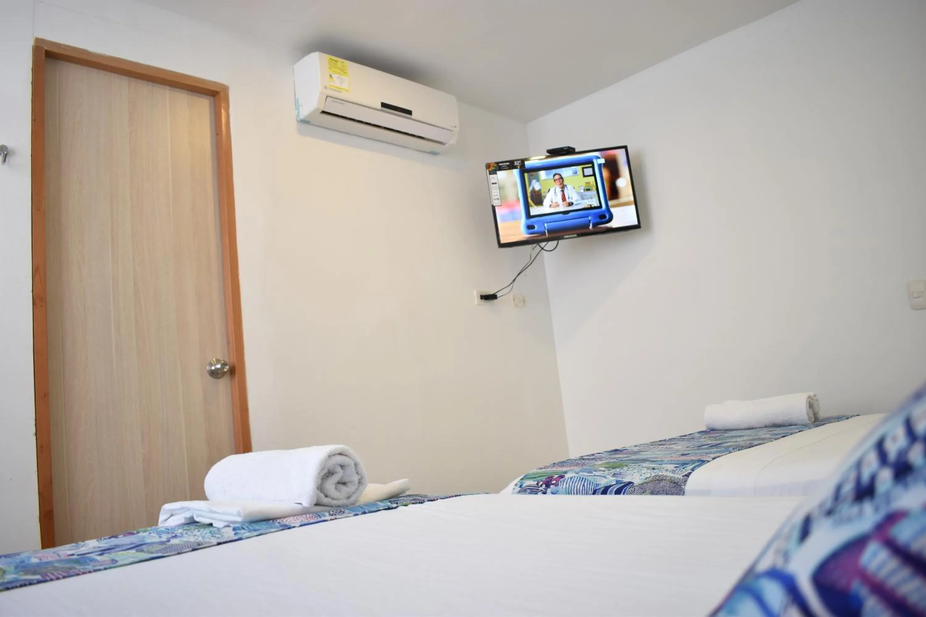 Bed in Color House Santa Marta