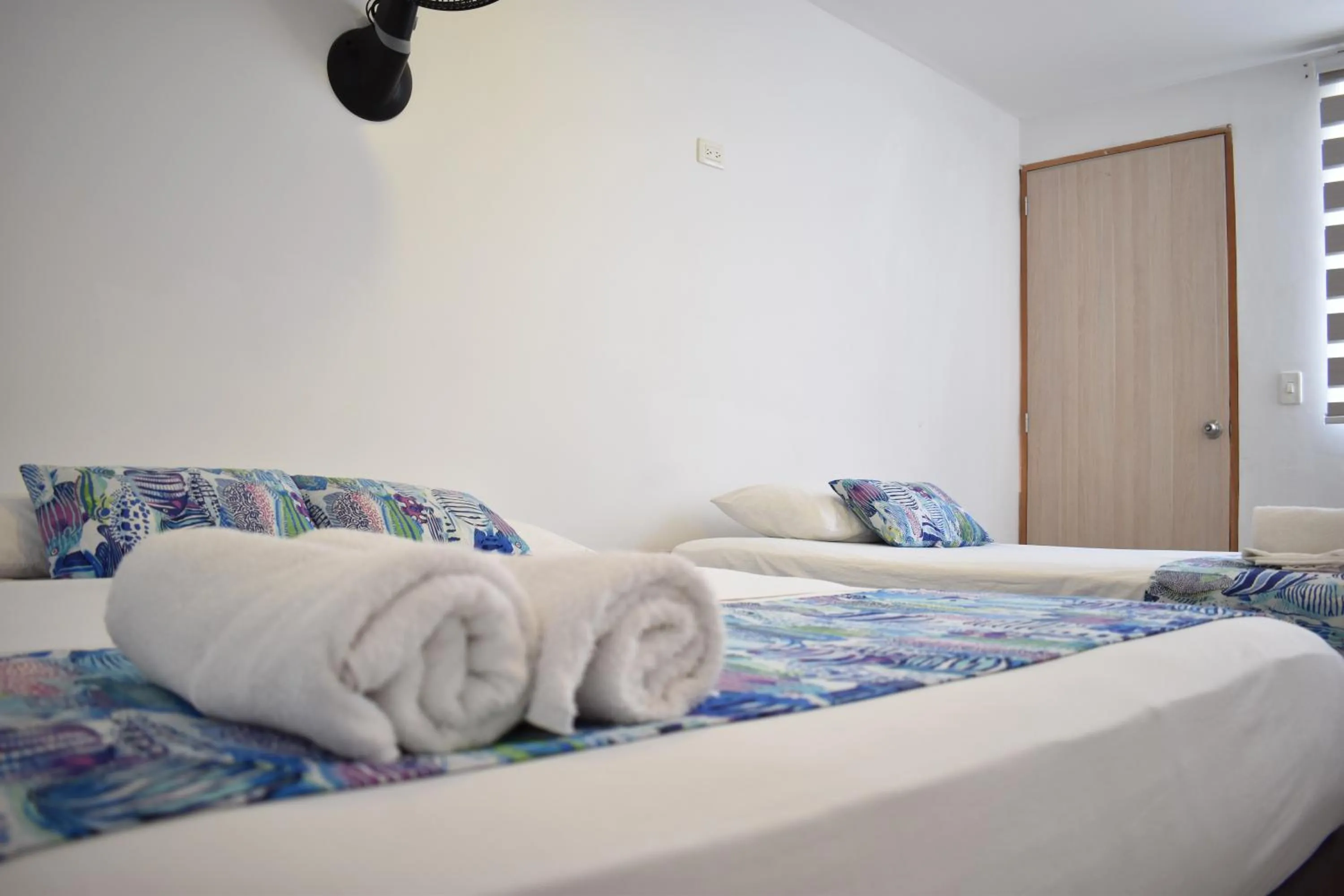 Bed in Color House Santa Marta