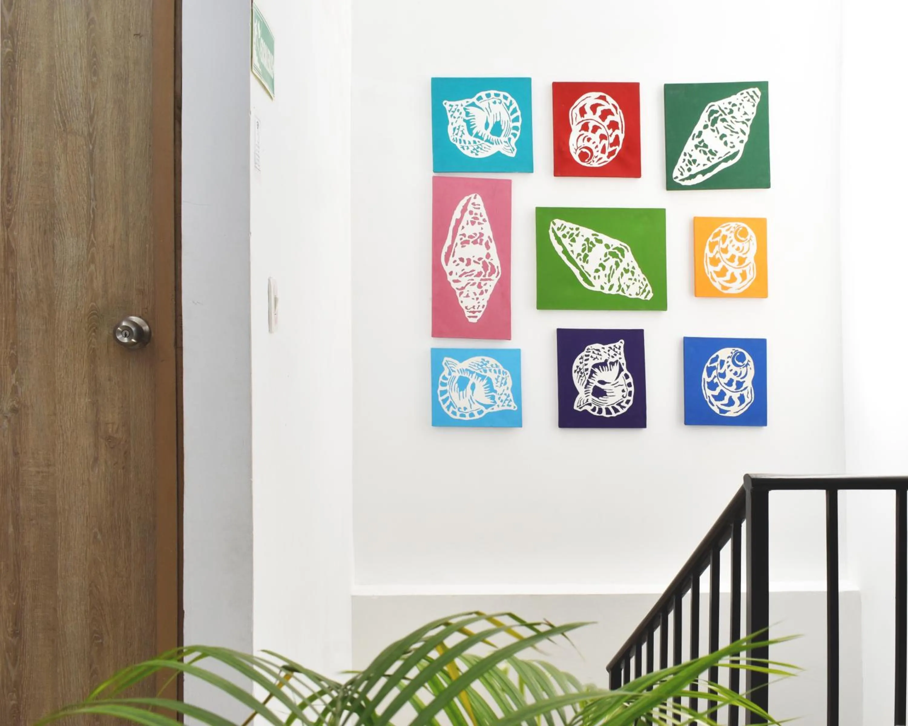 Decorative detail in Color House Santa Marta