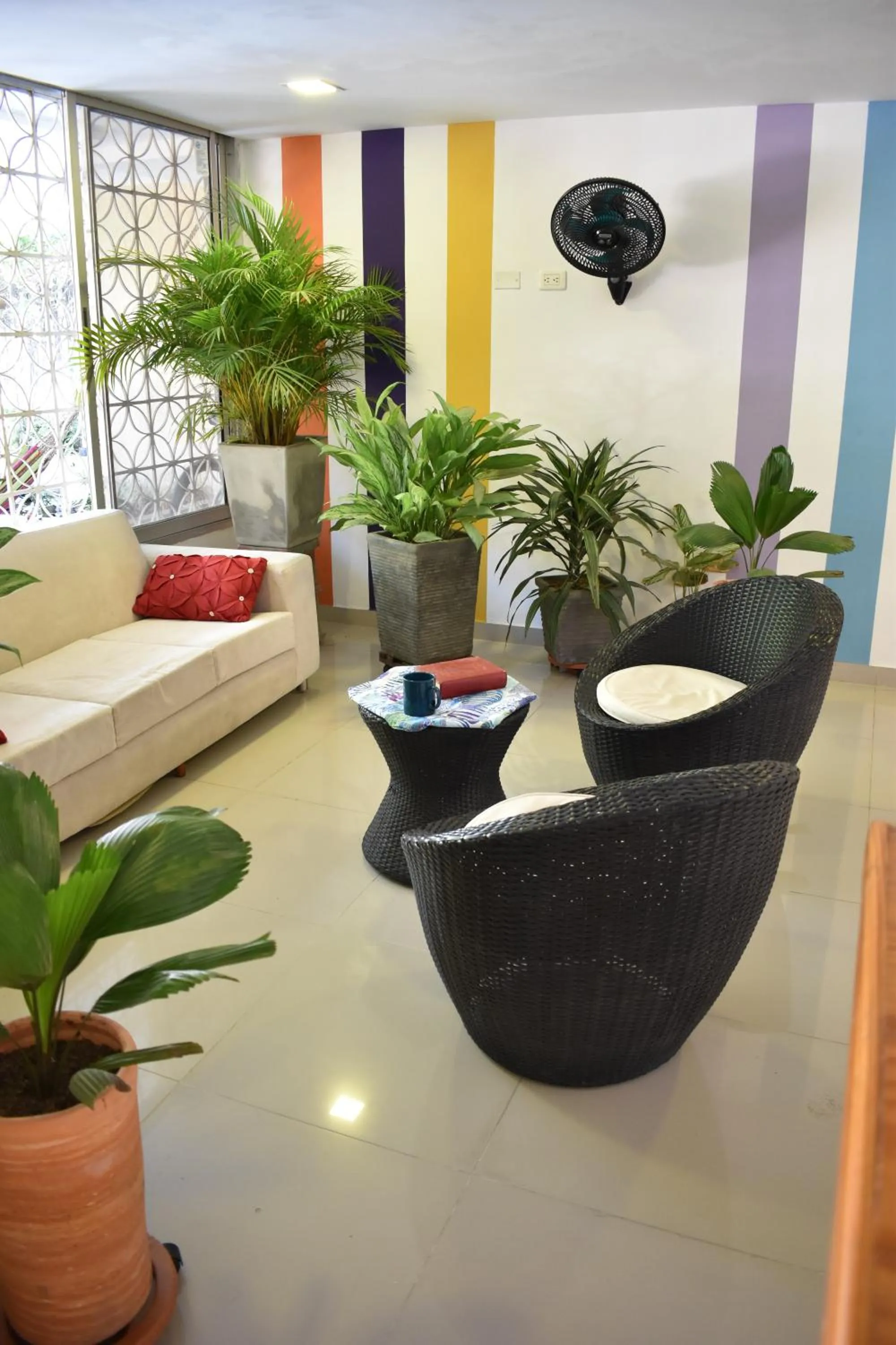 Living room in Color House Santa Marta