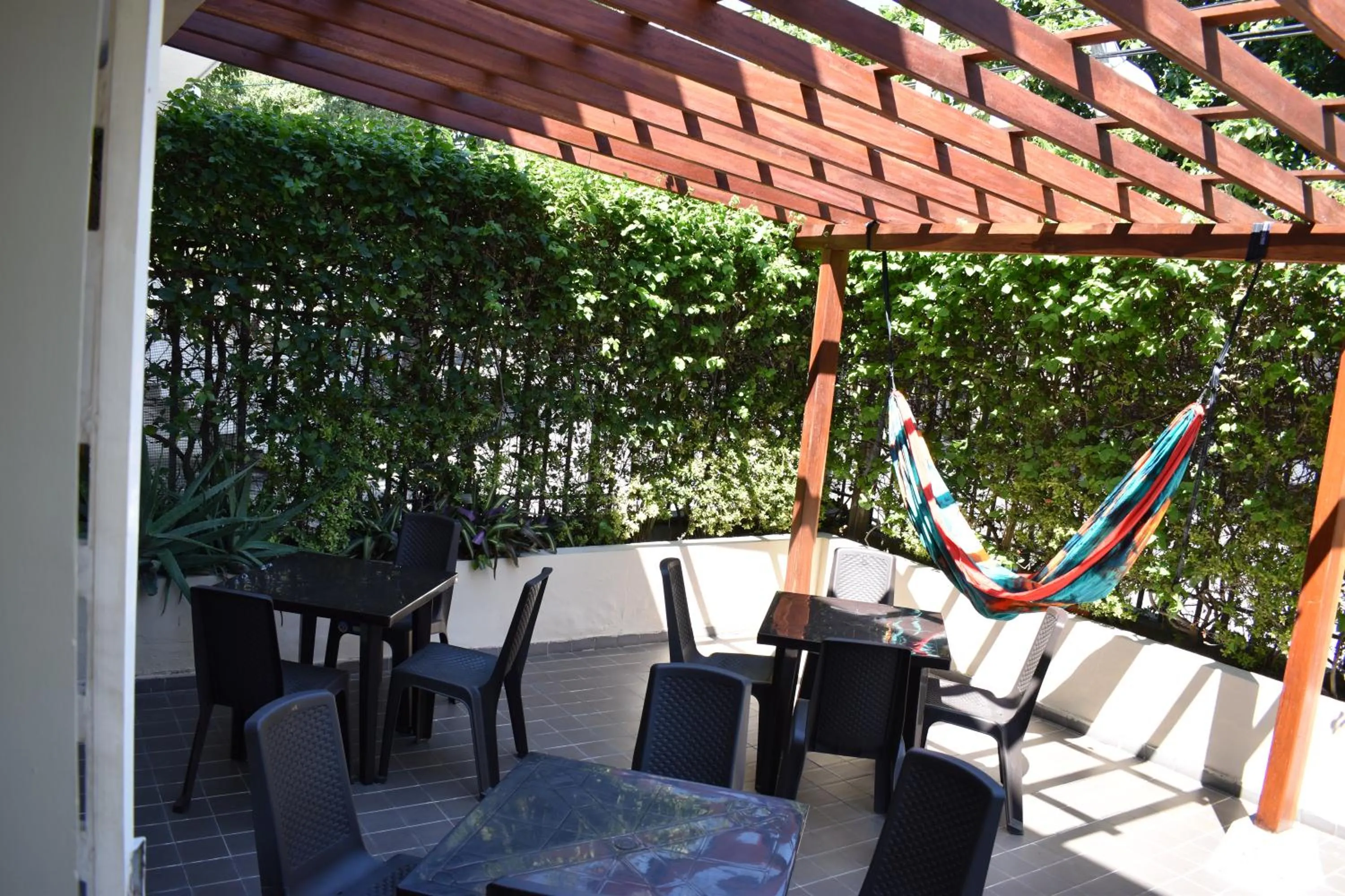 Patio in Color House Santa Marta