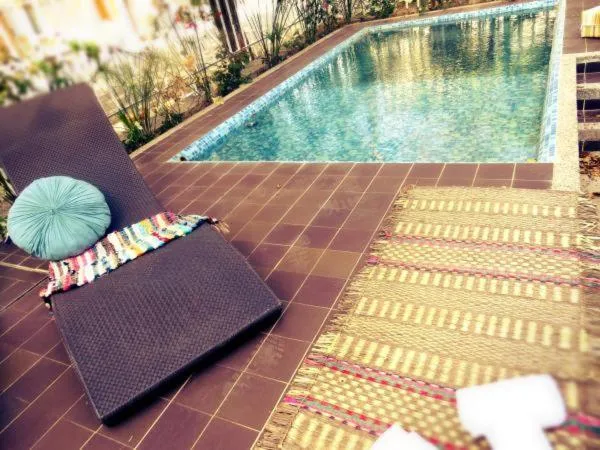 Swimming pool in Color House Santa Marta