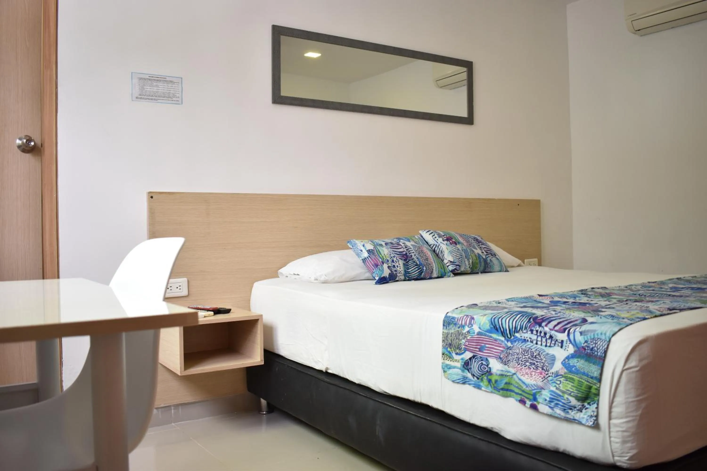 Bed in Color House Santa Marta