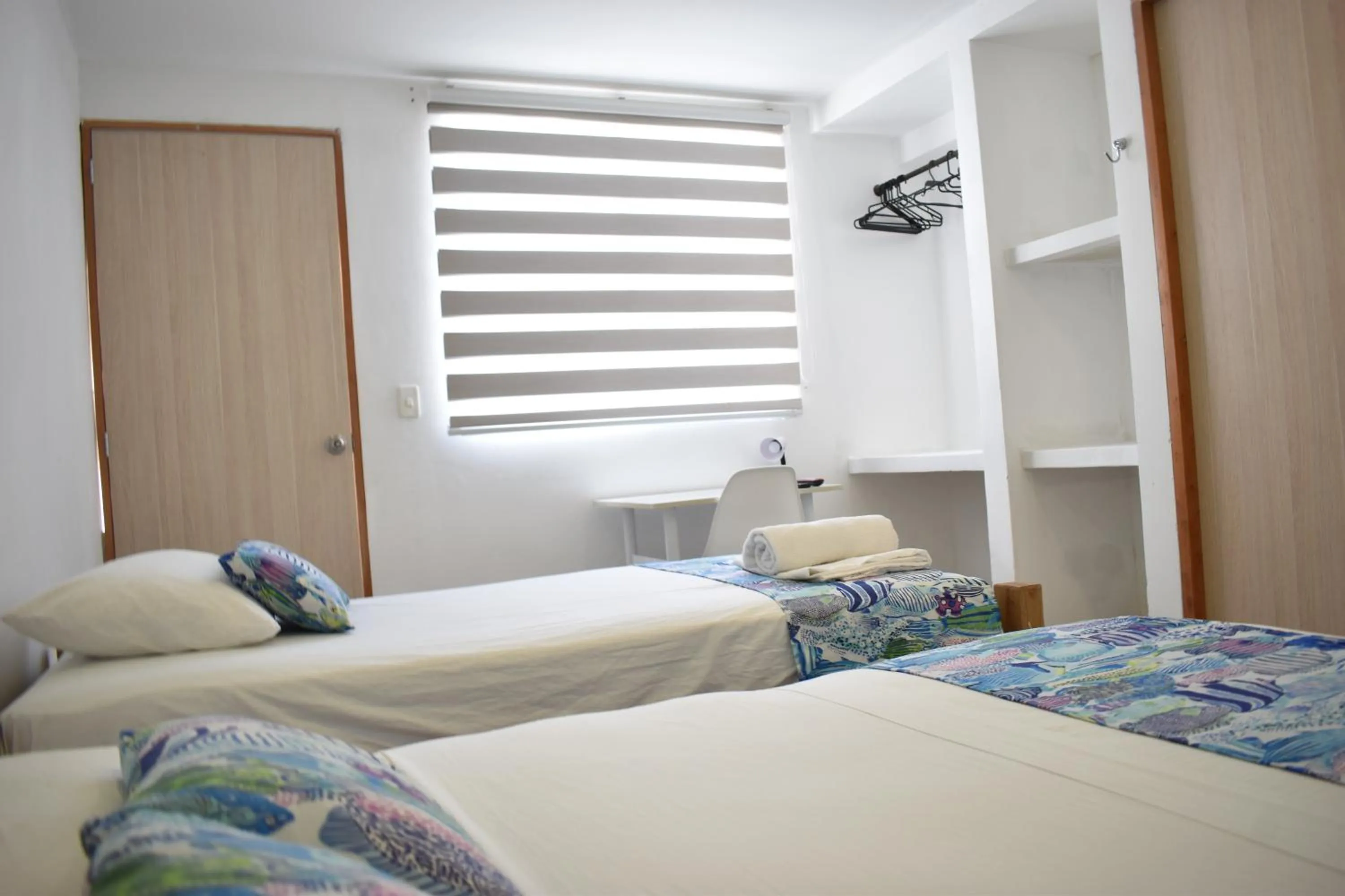 Bed in Color House Santa Marta