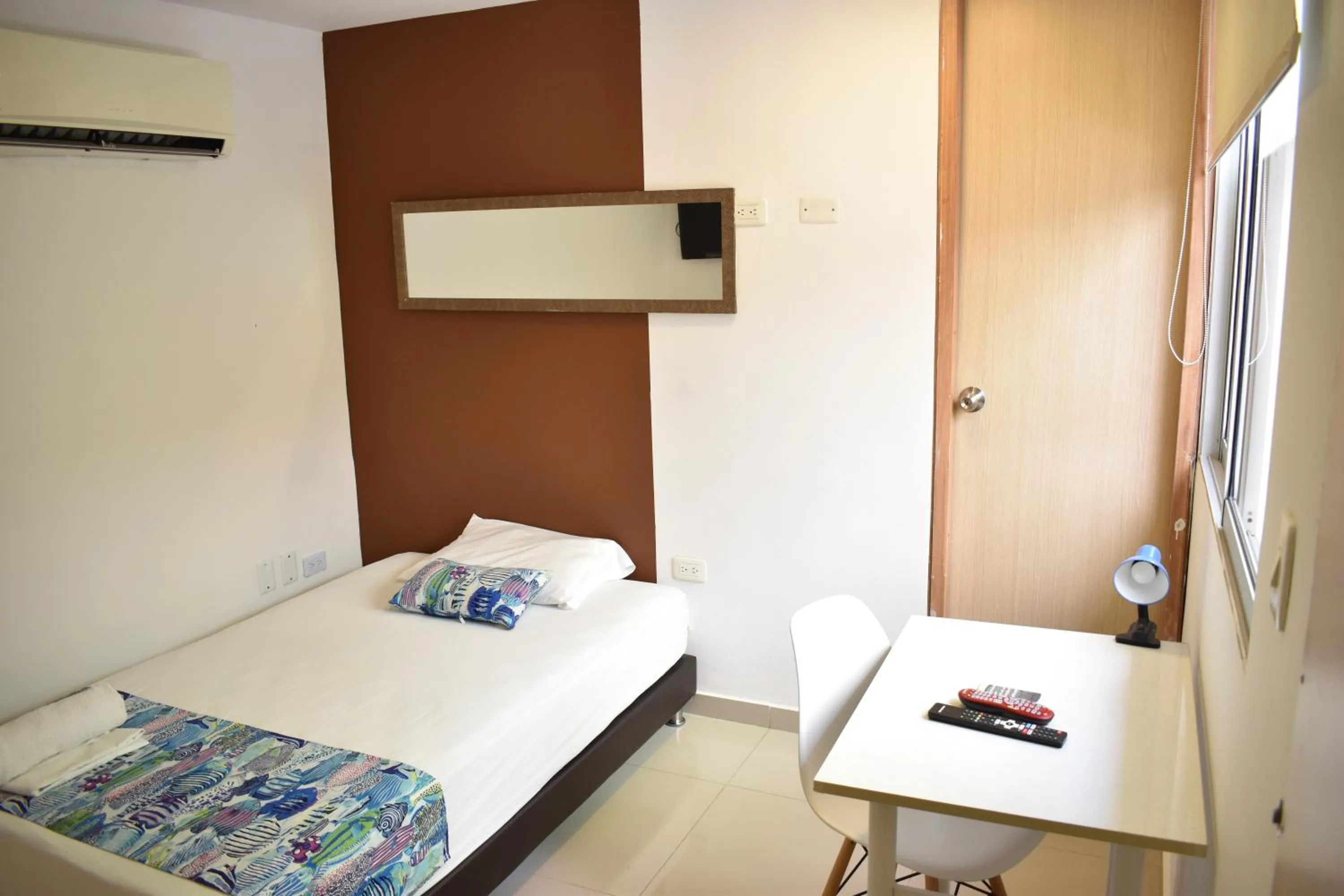 Bed in Color House Santa Marta