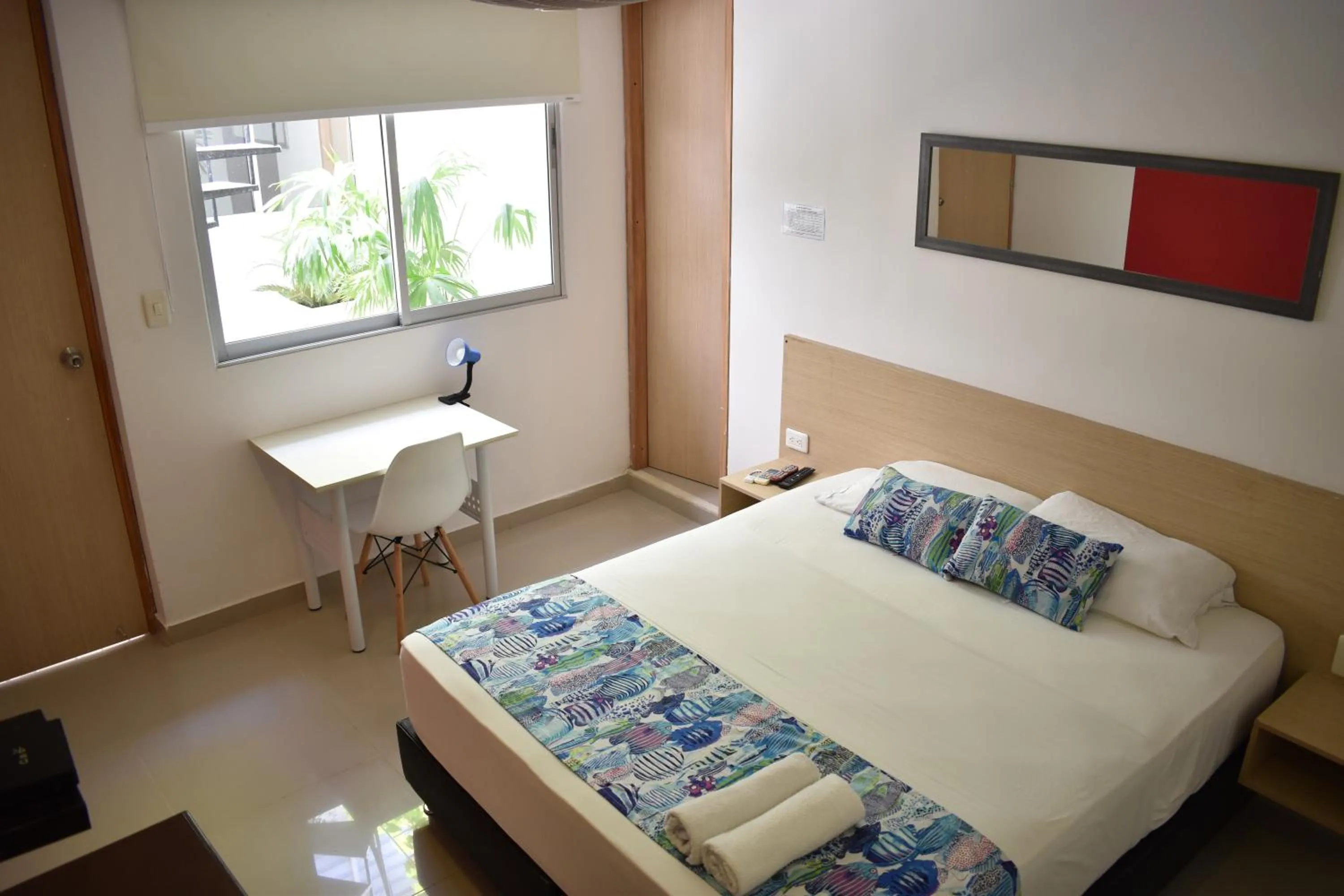 Bed in Color House Santa Marta
