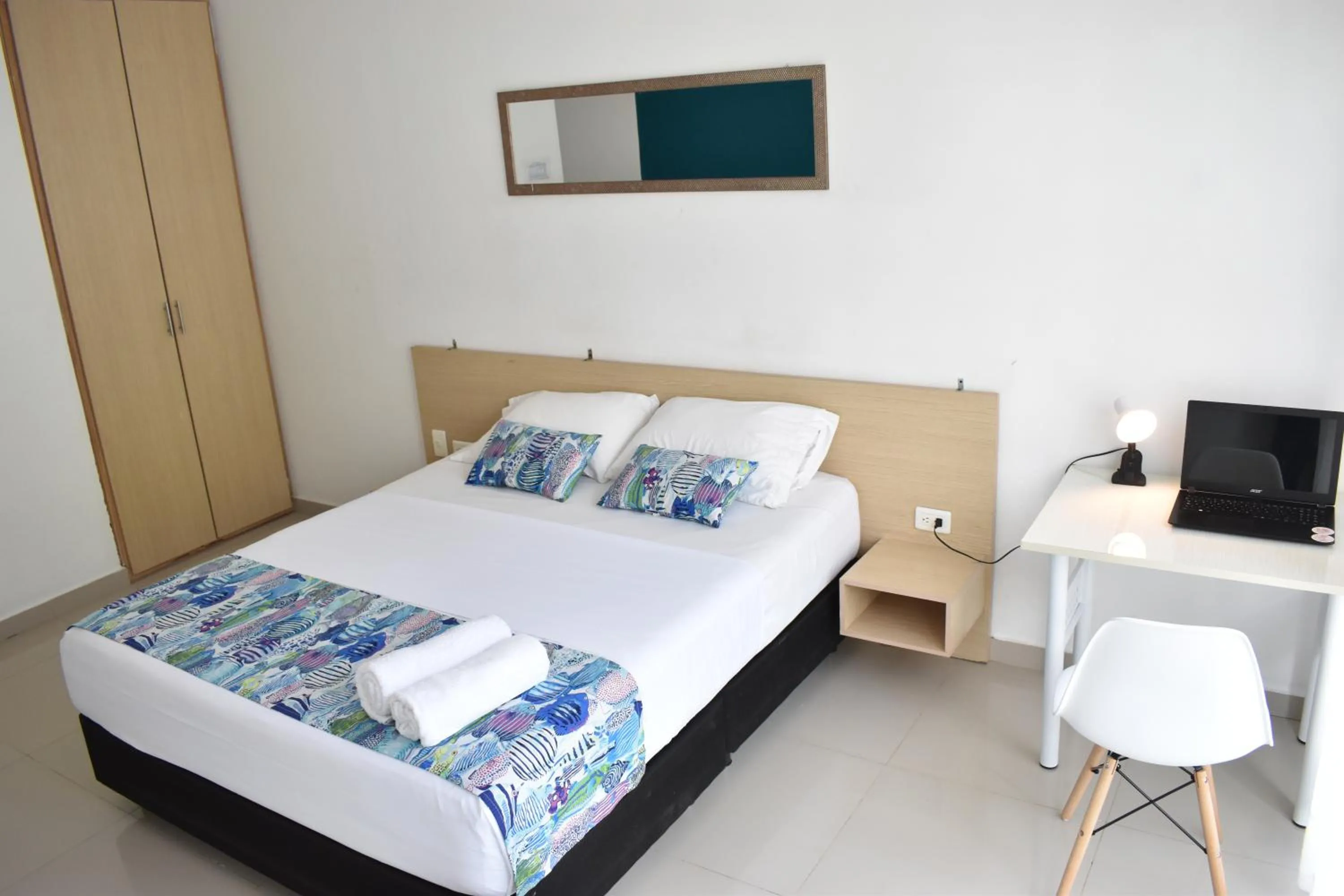 TV and multimedia, Bed in Color House Santa Marta