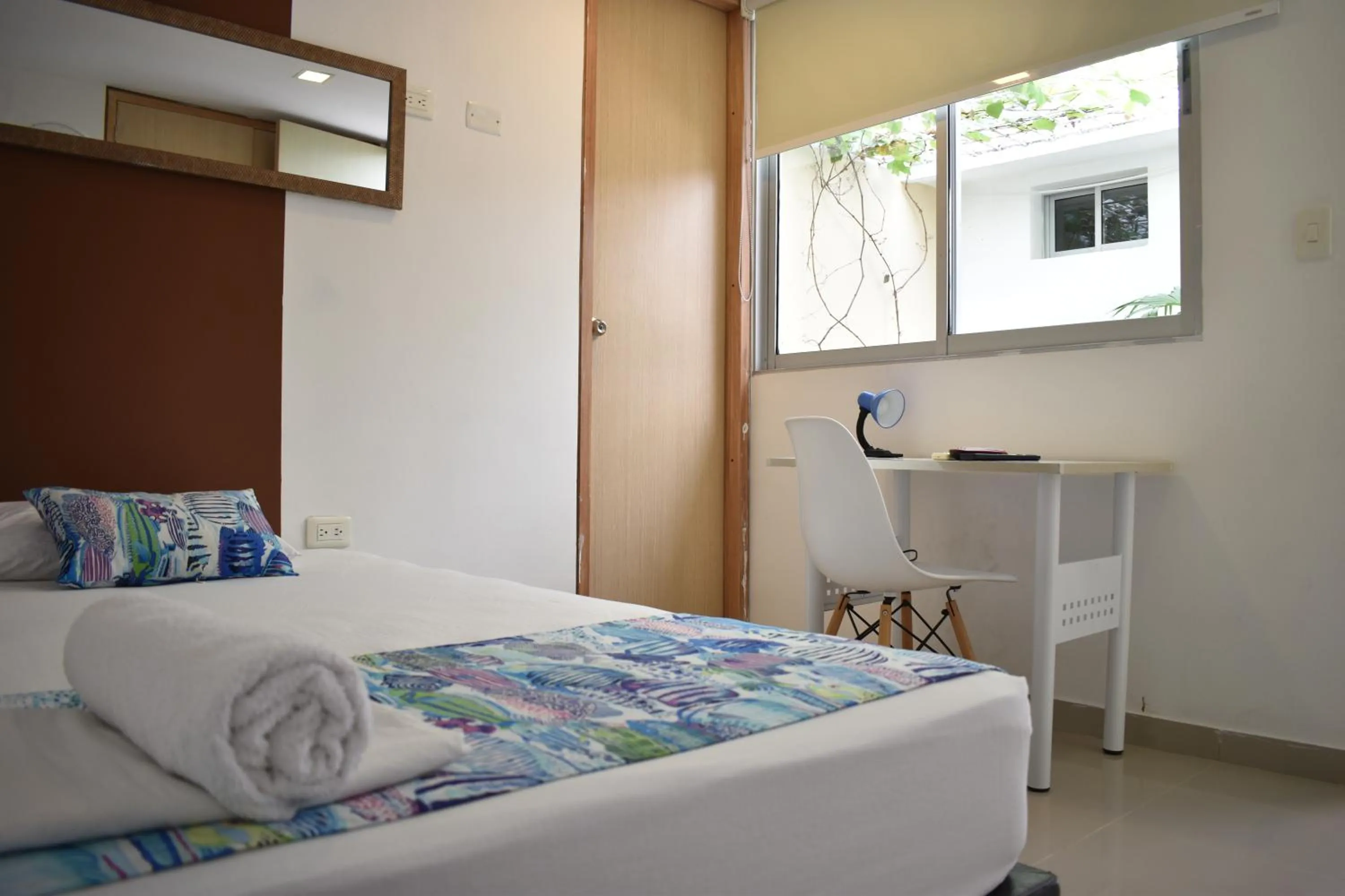 Bed in Color House Santa Marta
