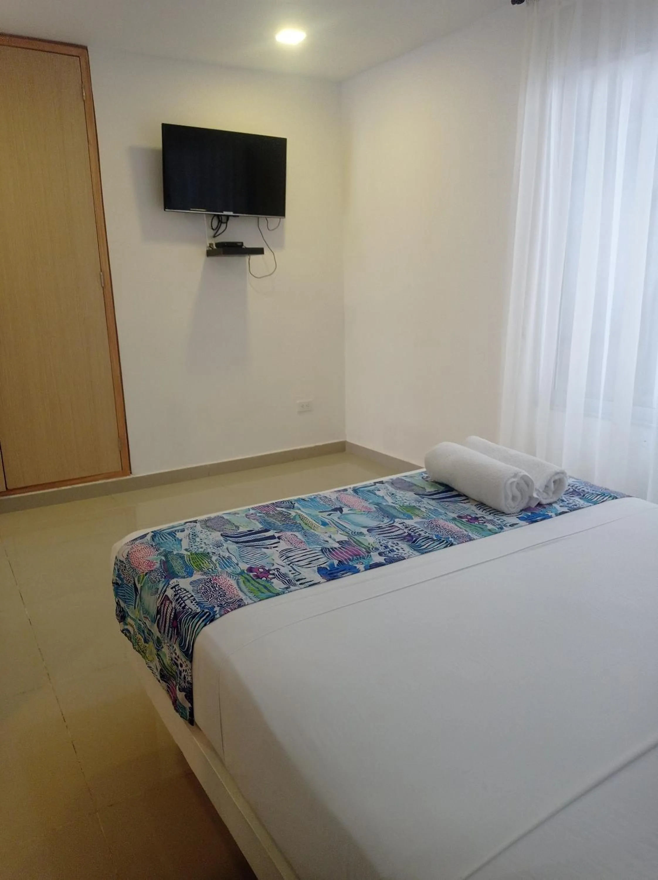 Bed in Color House Santa Marta