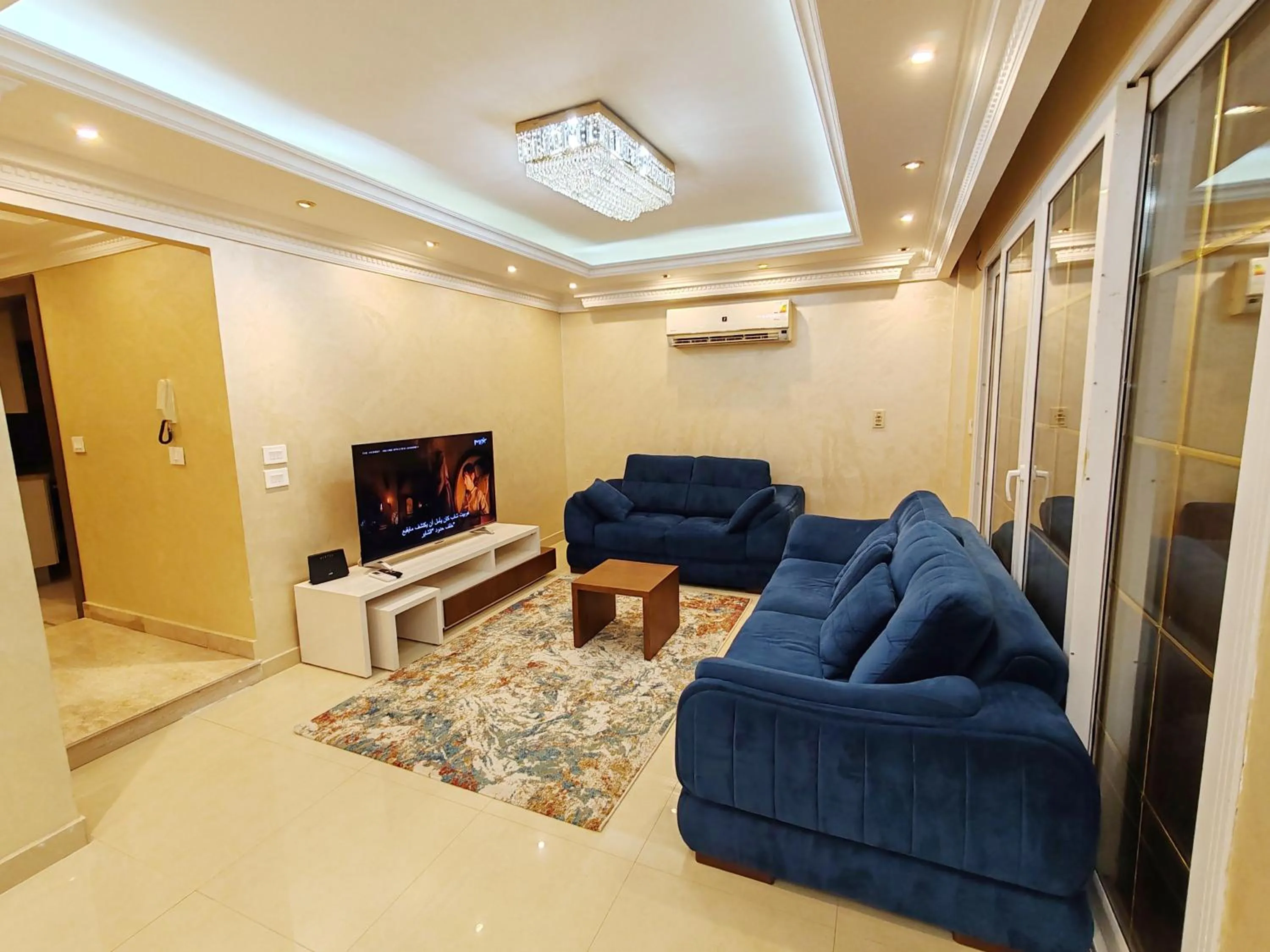 TV and multimedia in Furnished Flat In Rehab New Cairo