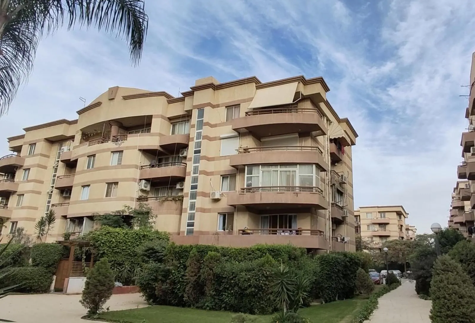 Property building in Furnished Flat In Rehab New Cairo