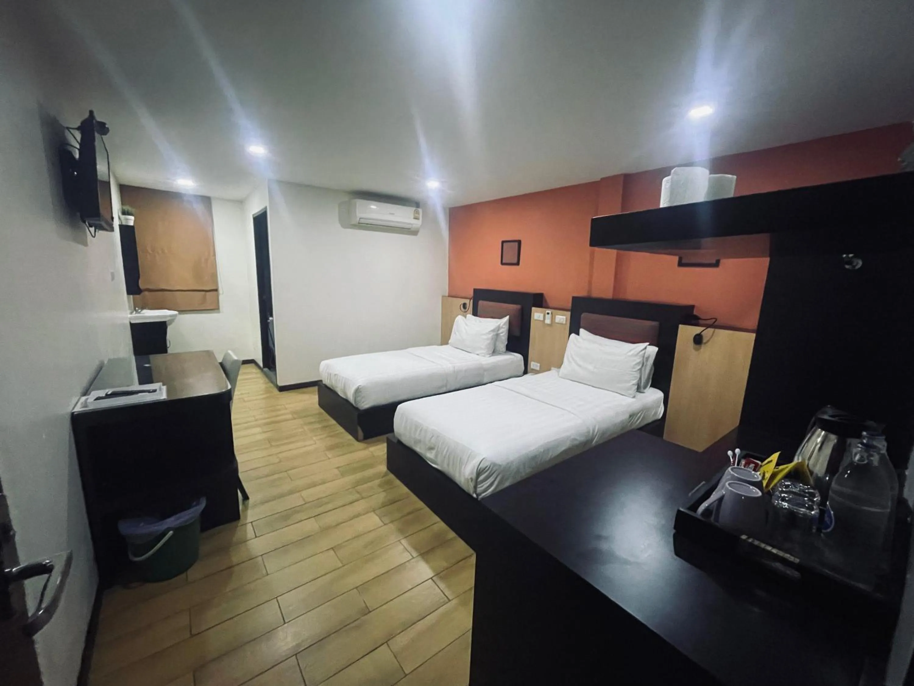 Bed in Residency Hotel Bangkok