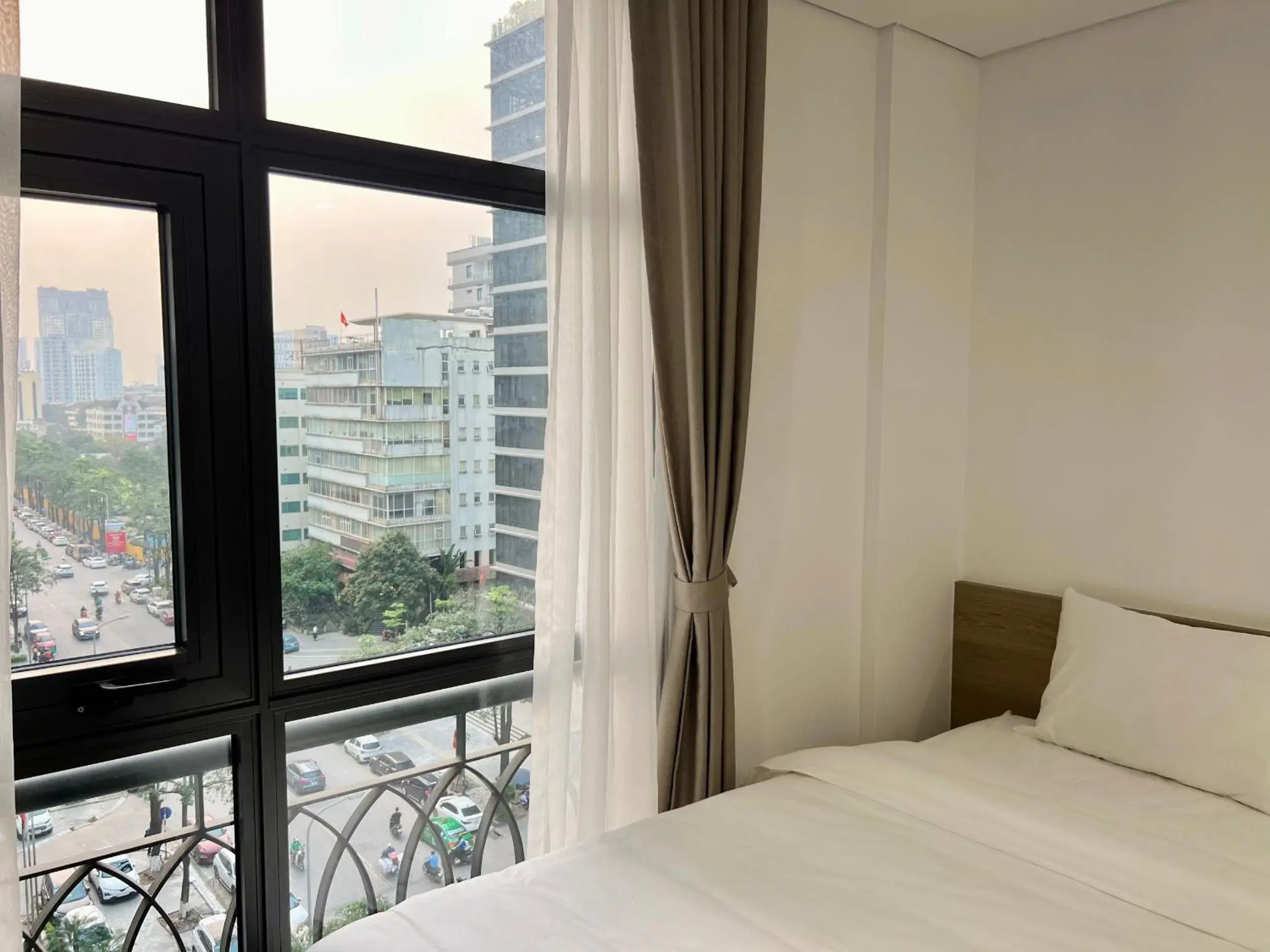 City view, Bed in 22Land Legend Hotel & Residence City view, Bed in 22Land Legend Hotel & Residence