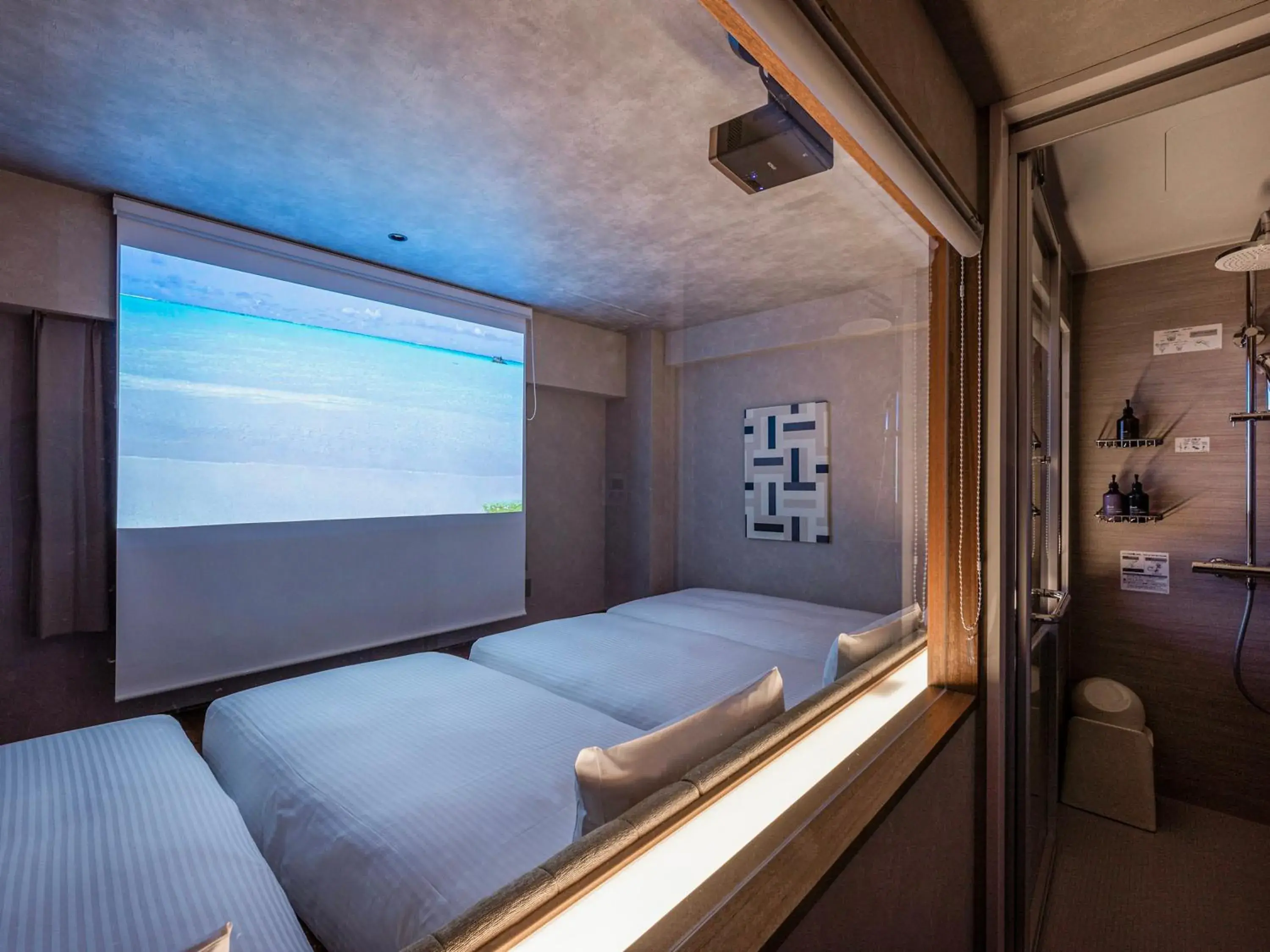 Bed in LACER OKINAWA NAHA Miebashi Bed in LACER OKINAWA NAHA Miebashi