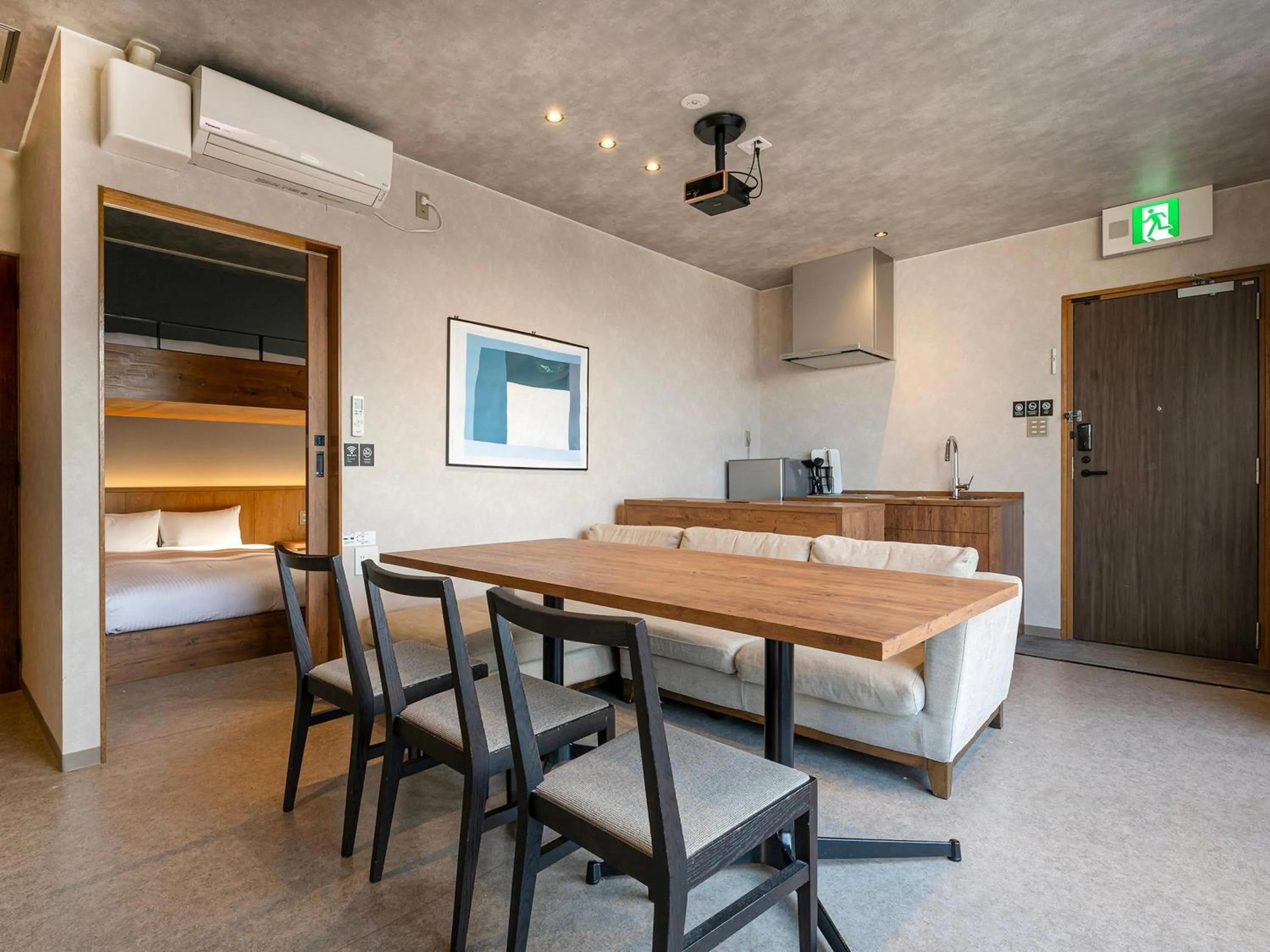 Living room in LACER OKINAWA NAHA Miebashi