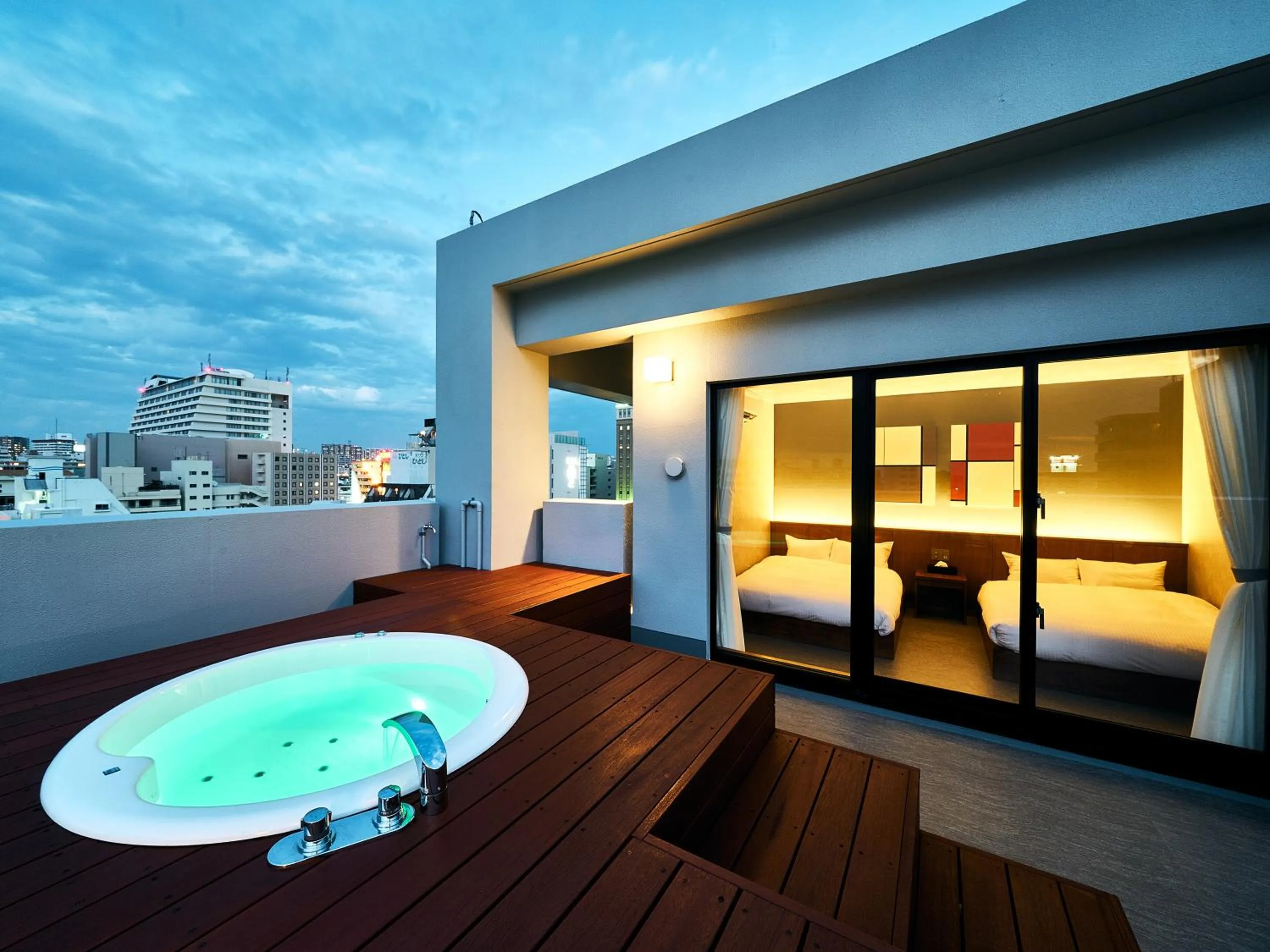 Sauna in LACER OKINAWA NAHA Miebashi