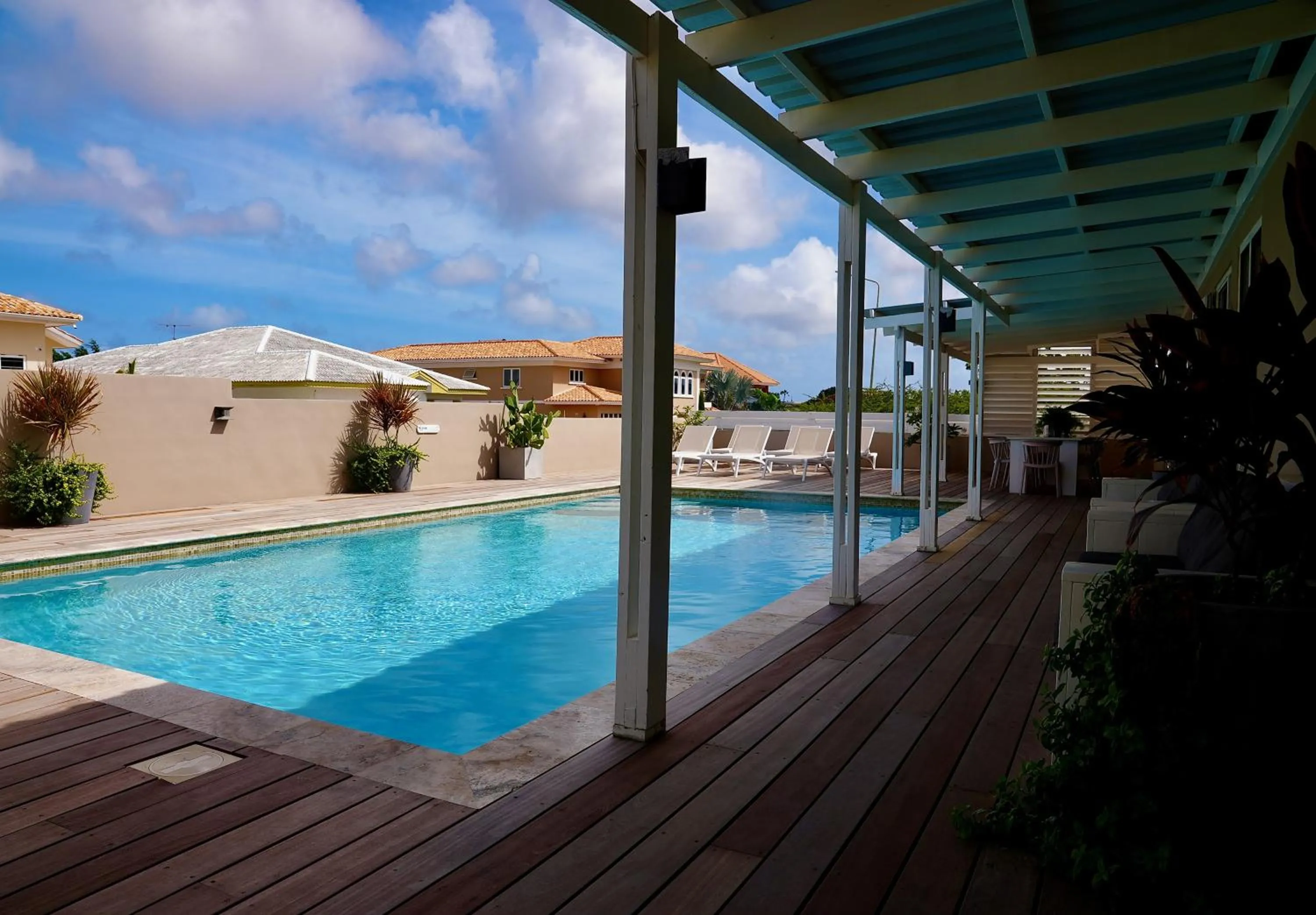 Swimming pool in Boutique Hotel & apartments JT Curaçao