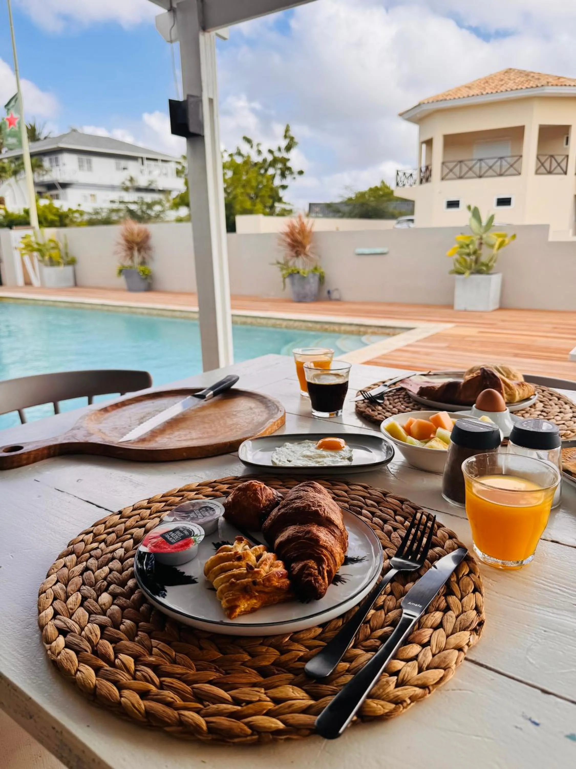 Breakfast in Boutique Hotel & apartments JT Curaçao