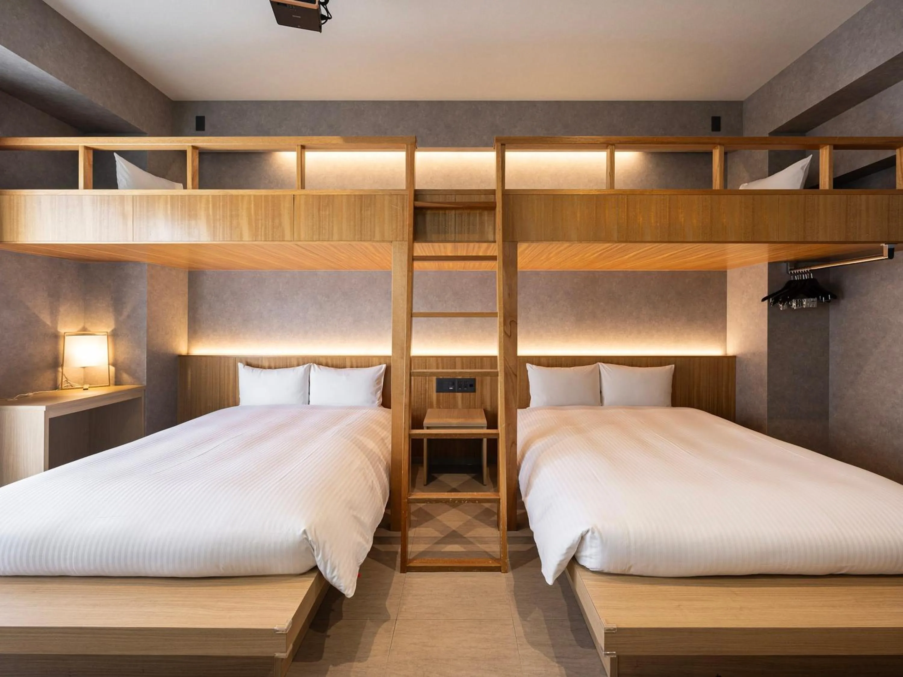 Bed in LACER OKINAWA NAHA Tomariport