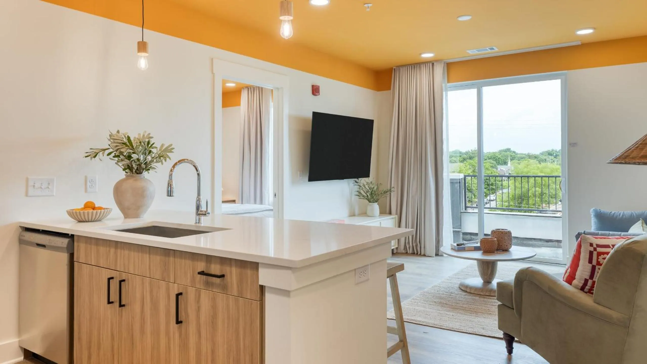 Kitchen or kitchenette in The Gilmore, an AvantStay Hotel