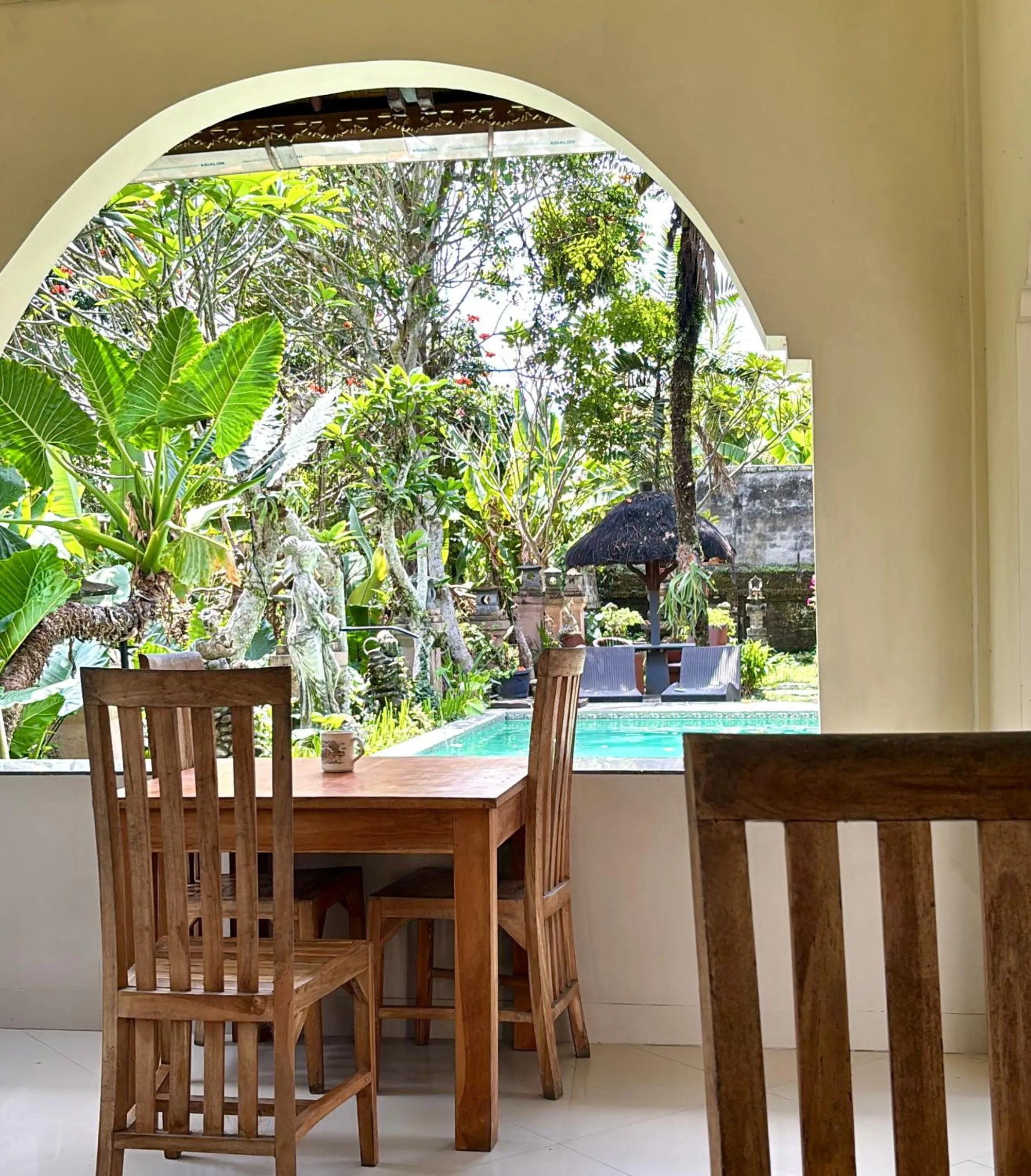 Property building in Ubud Kerta City Hotel