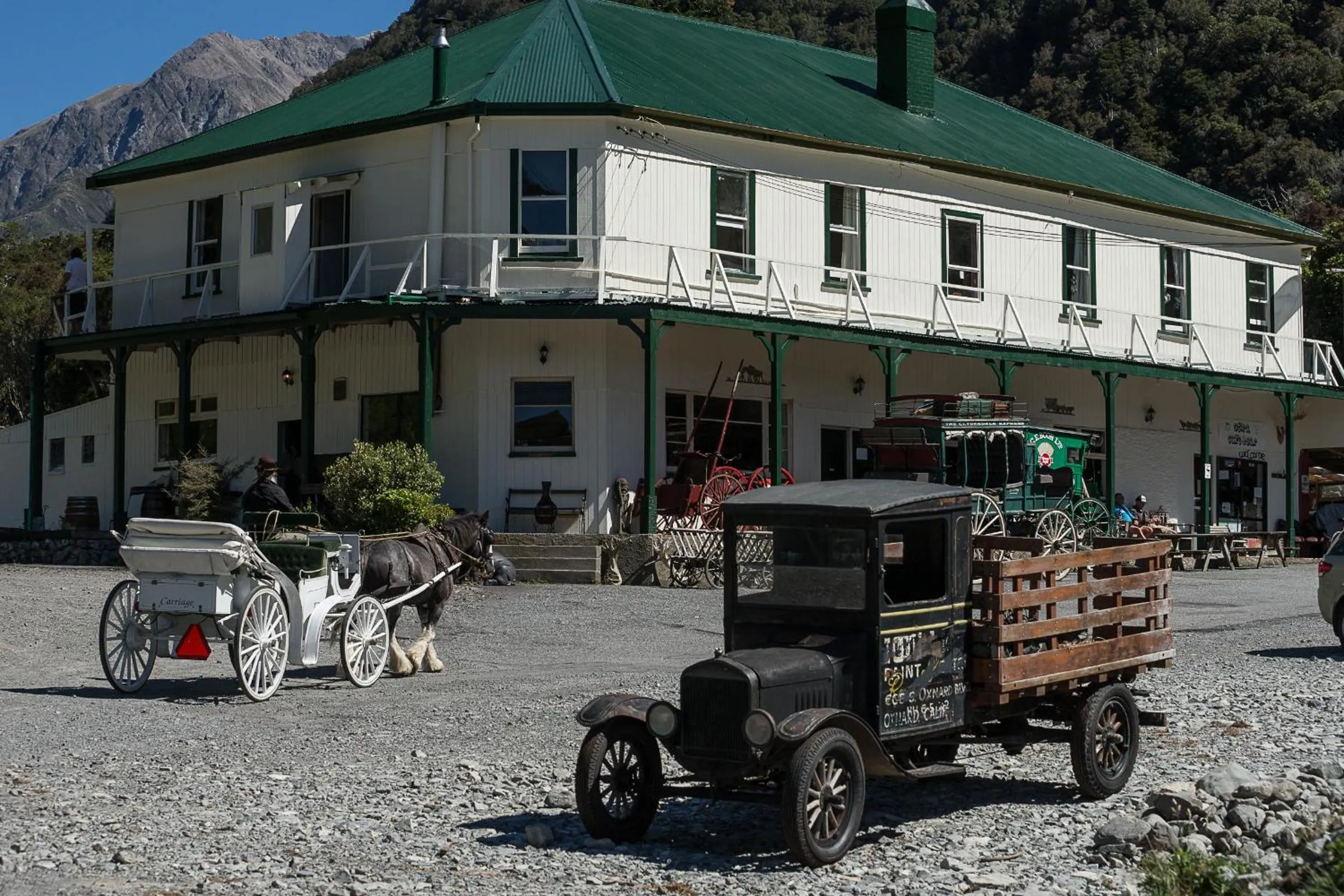 Property building in Otira Stagecoach Hotel