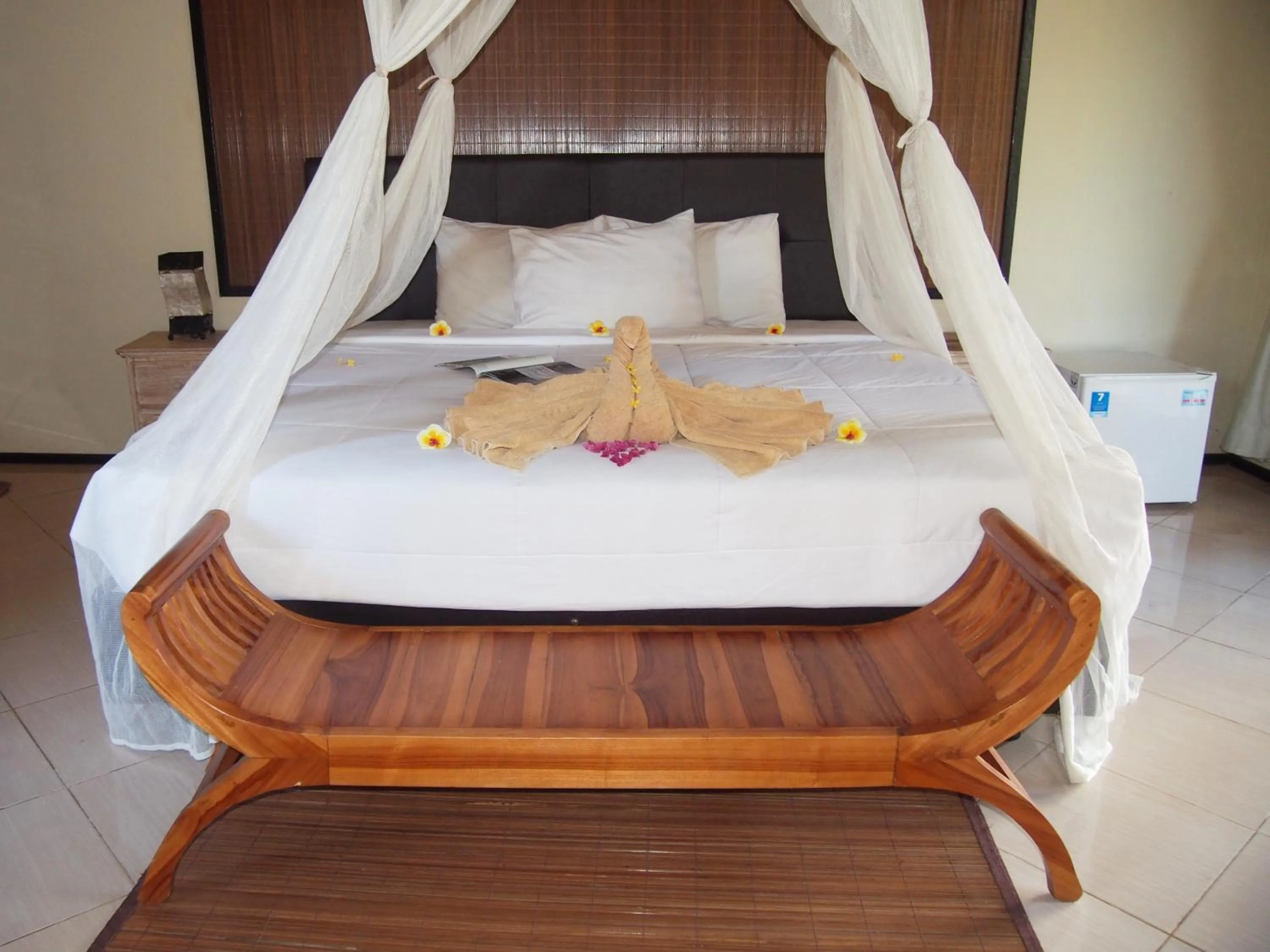 Bed in Junjungan Suite