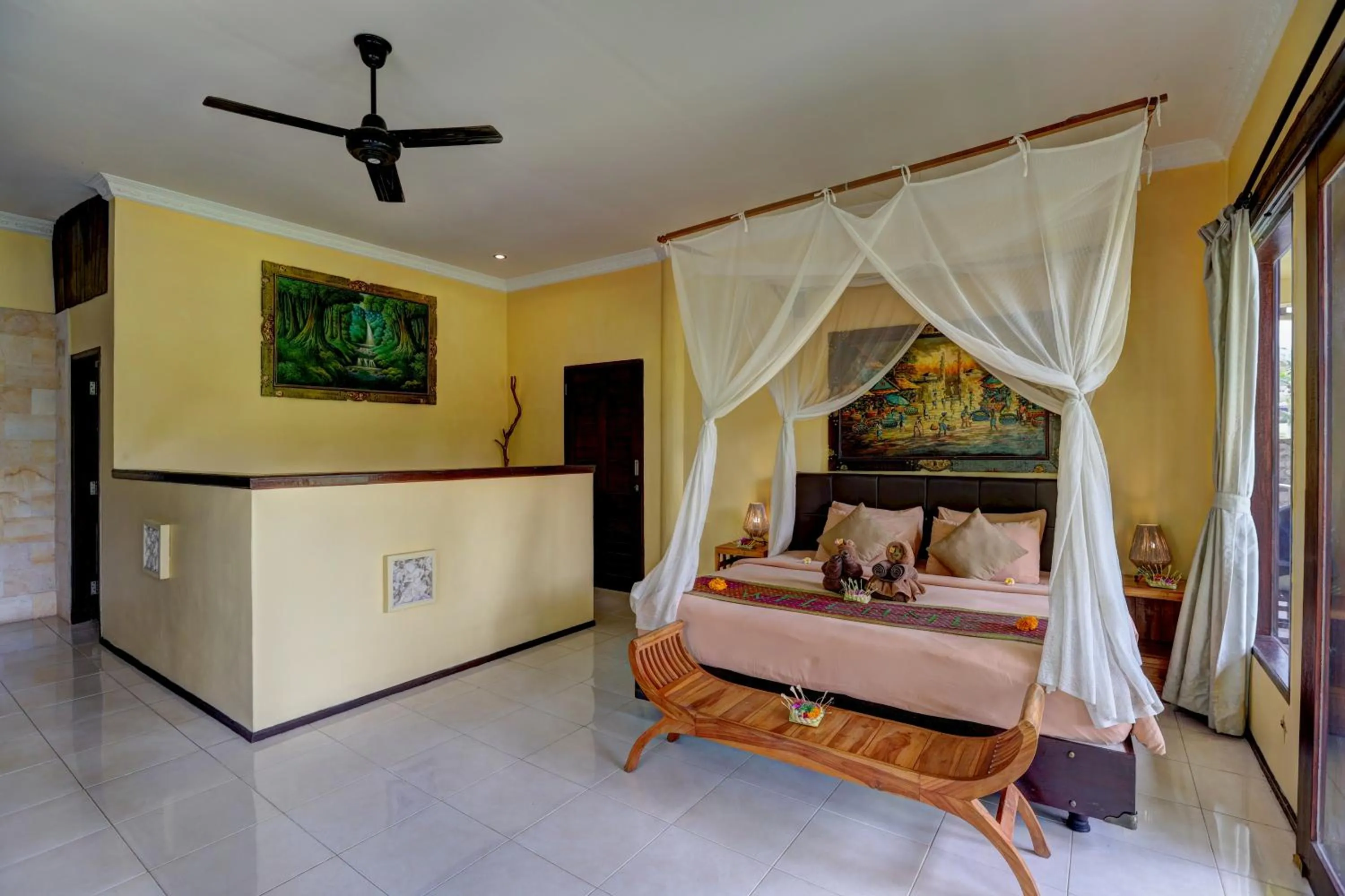 Bed in Junjungan Suite