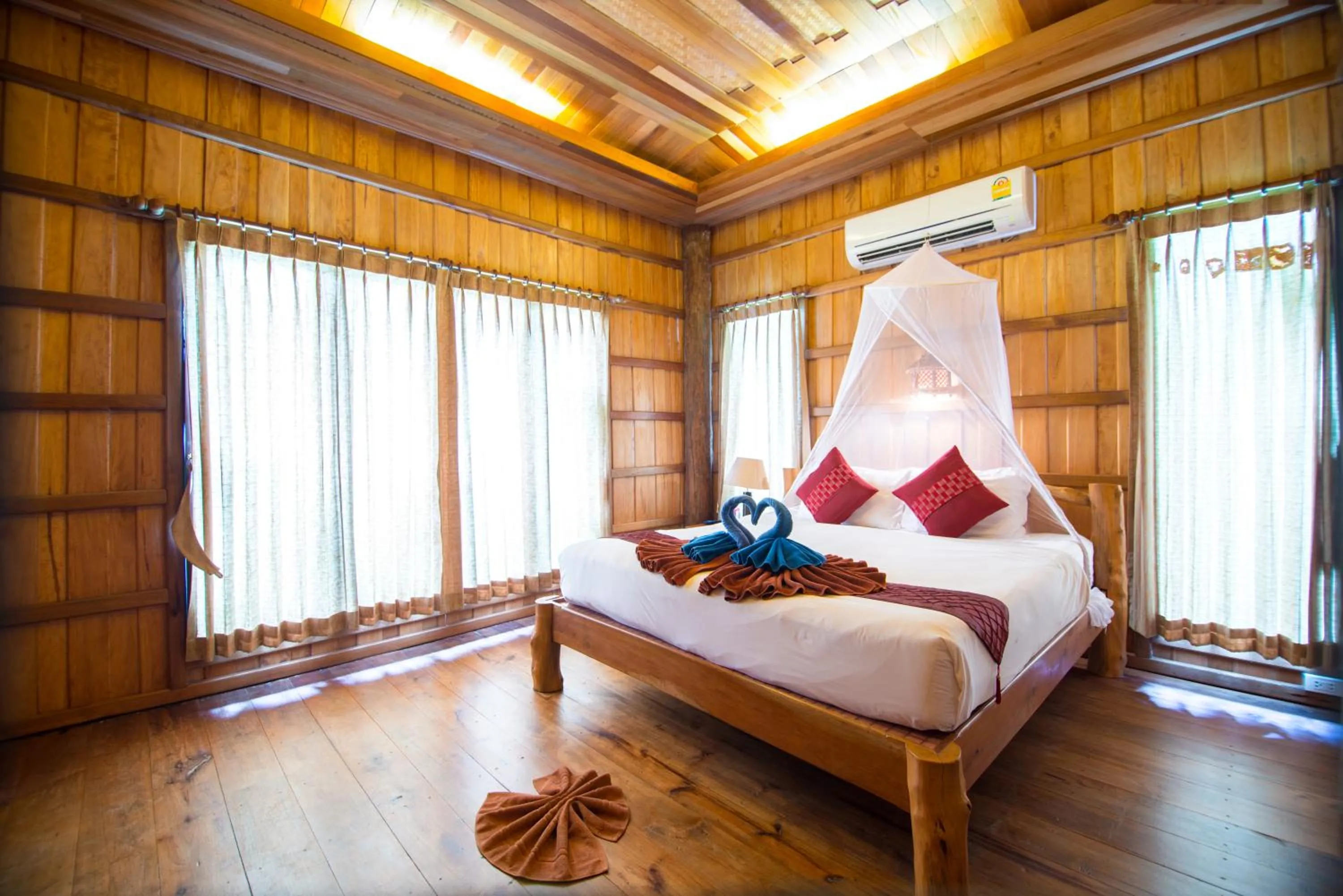 Bed in Thiwson Beach Resort - SHA Extra Plus