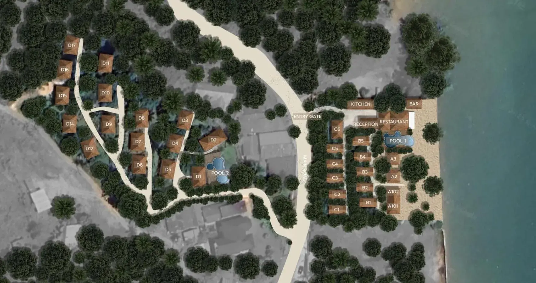 Property building in Thiwson Beach Resort - SHA Extra Plus Property building in Thiwson Beach Resort - SHA Extra Plus