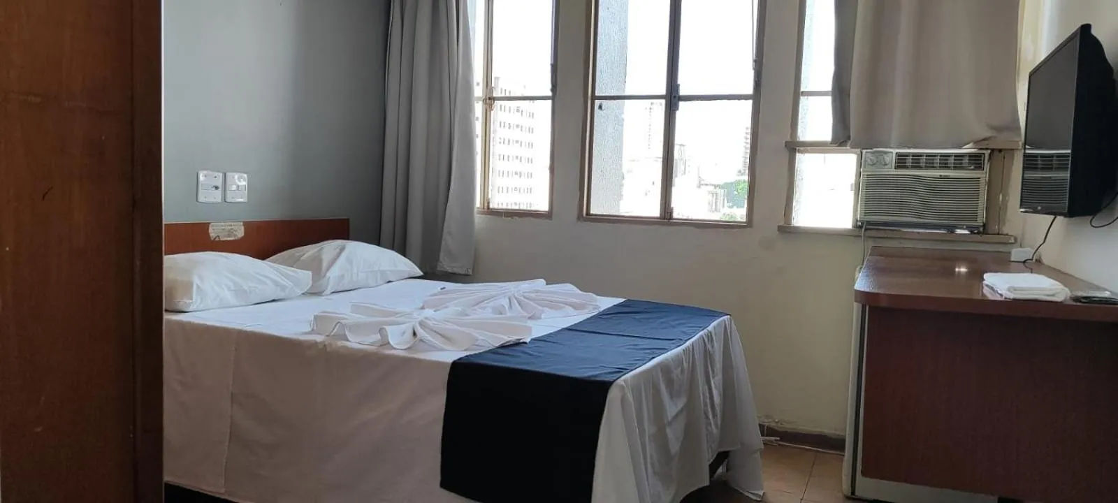 Bedroom, Bed in Hotel La Rocca, Goiânia