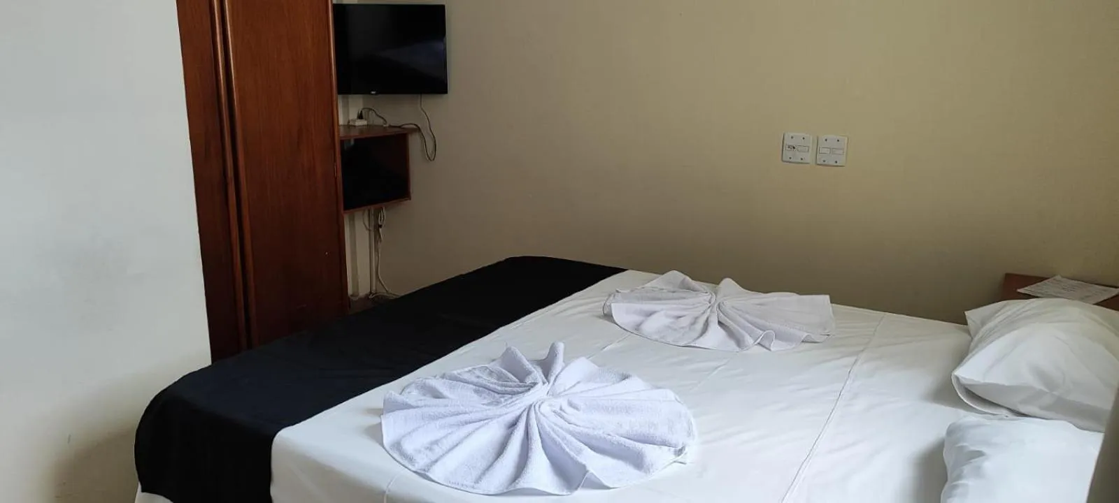 Bedroom, Bed in Hotel La Rocca, Goiânia