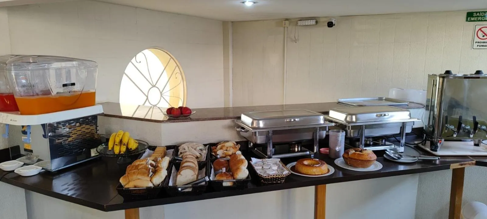 Breakfast in Hotel La Rocca, Goiânia