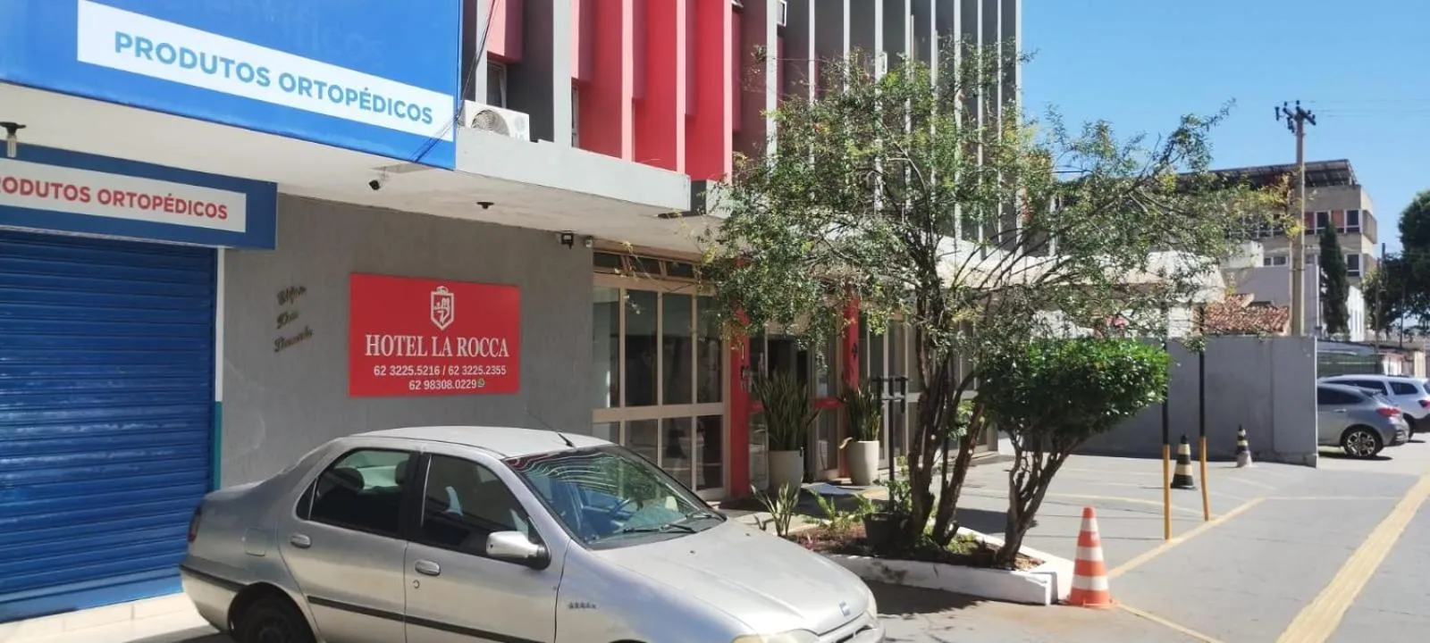 Facade/entrance in Hotel La Rocca, Goiânia