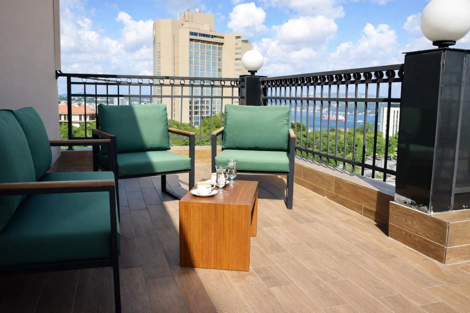 Balcony/Terrace in Riva Hotel Taksim