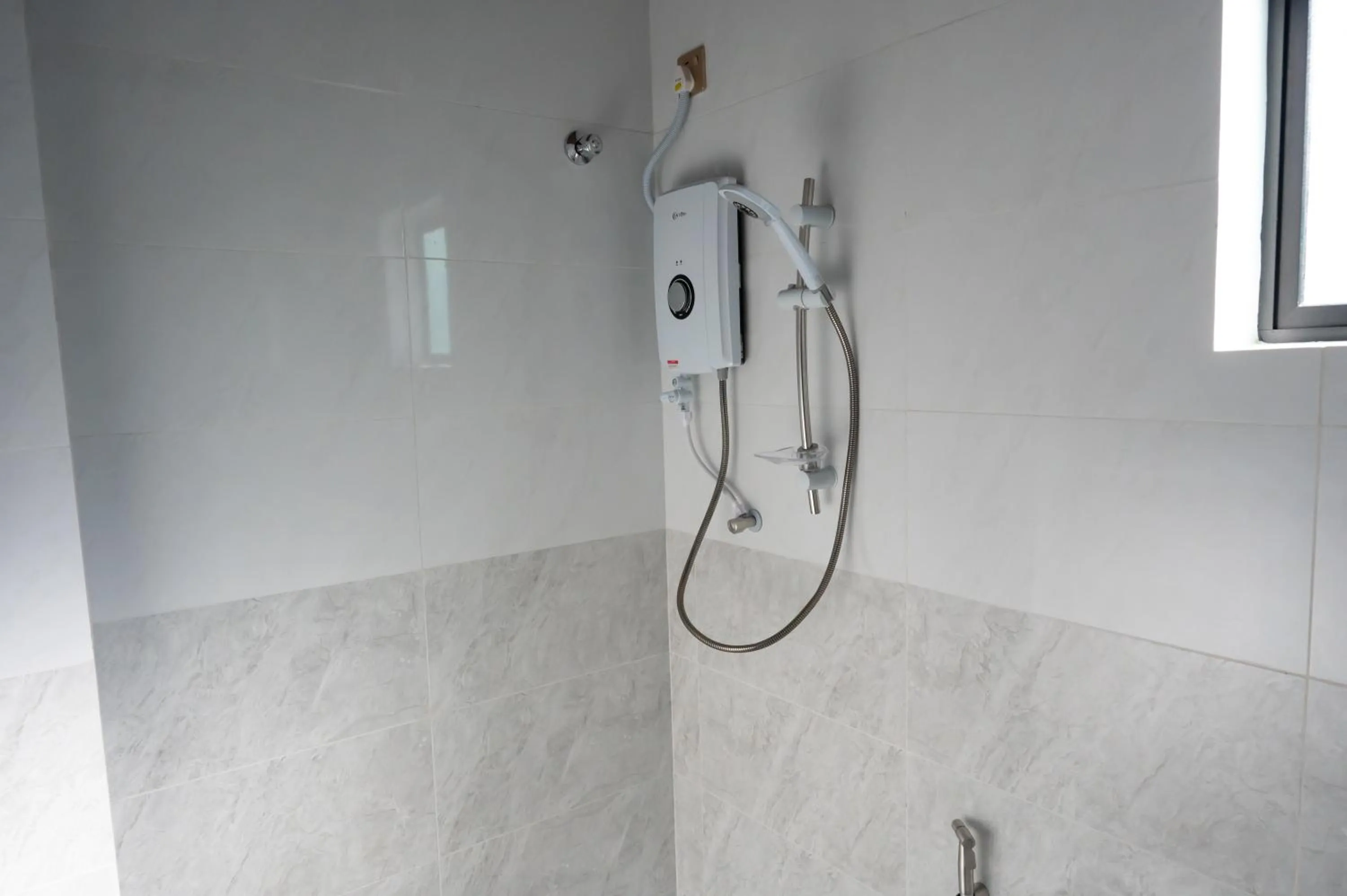 Shower in Bricks Guesthouse