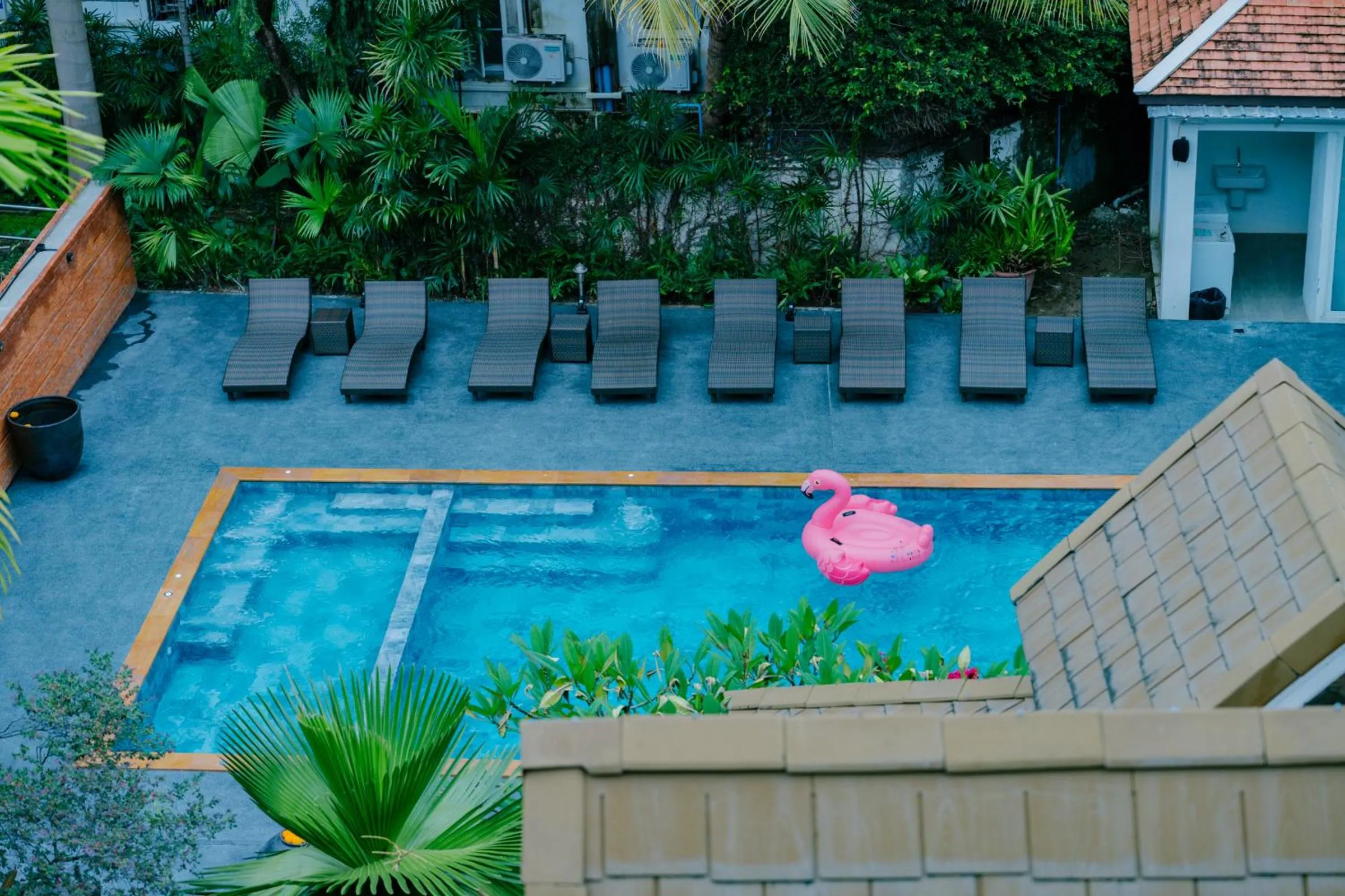 Pool view in The Odyssey Chiang Mai