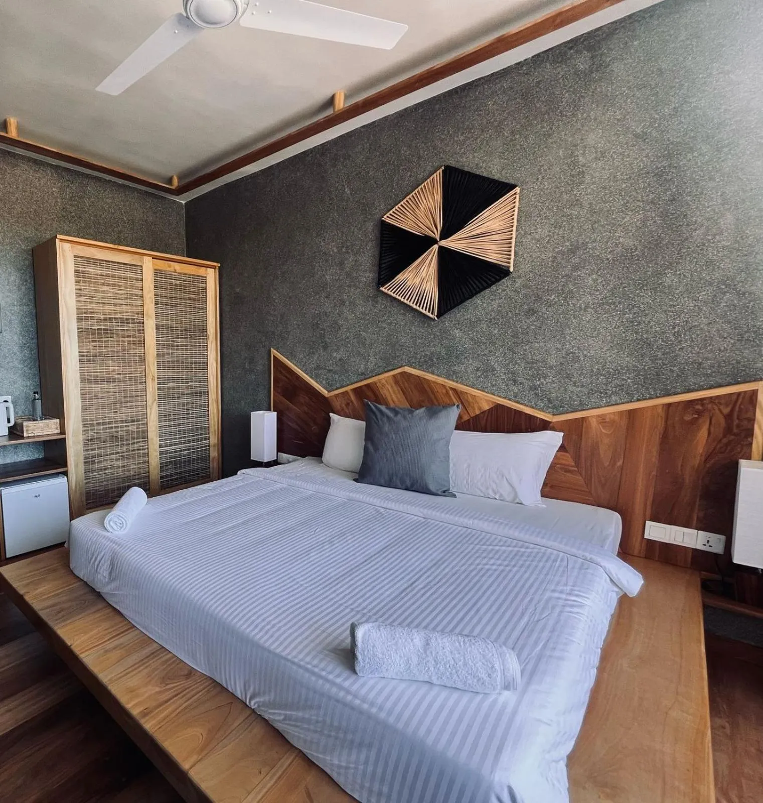 Bed in Coast 67 Boutique Hotel