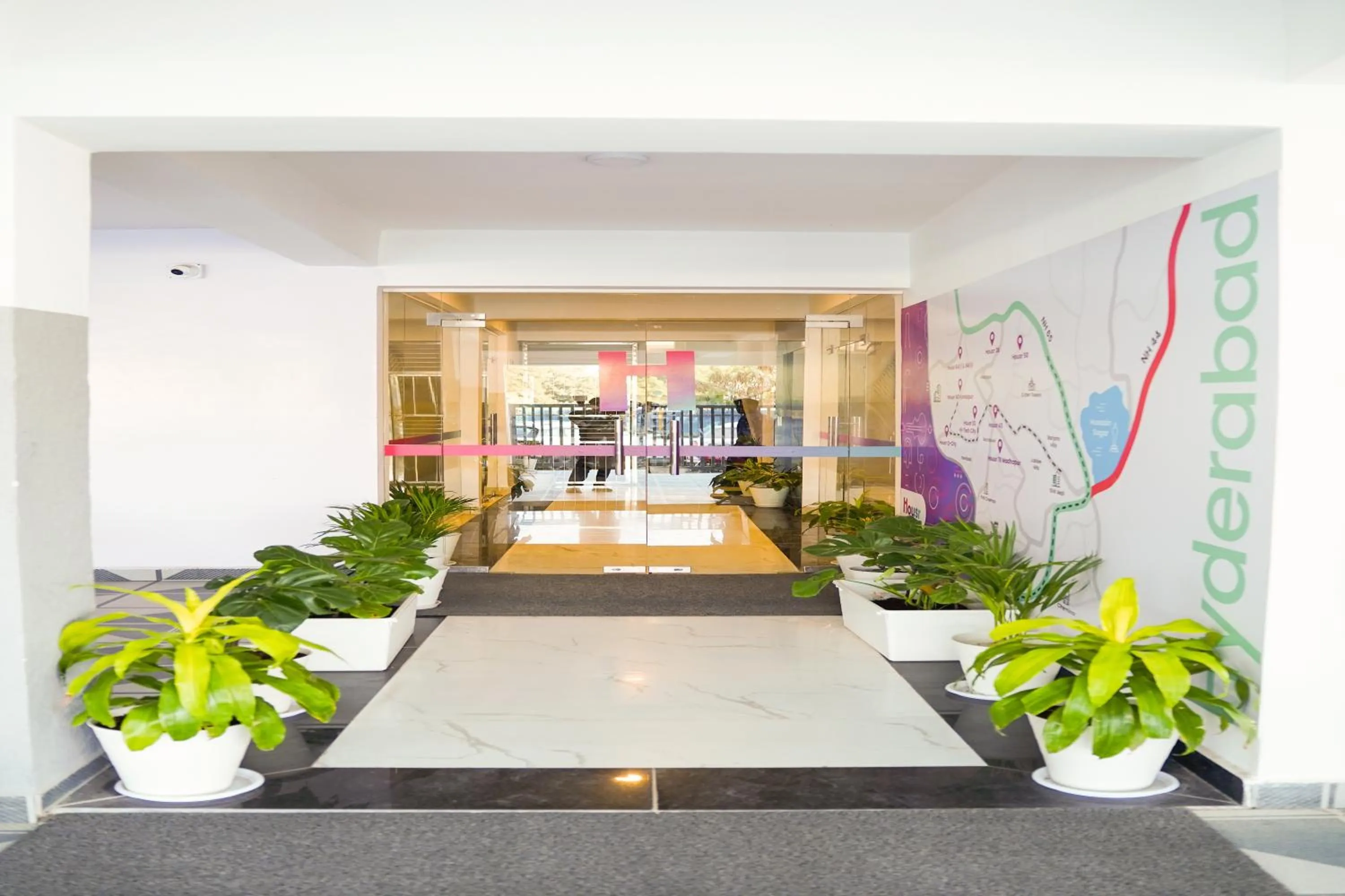 Lobby or reception in Housr 78 Madhapur Hitech City Near Yashoda Hospital