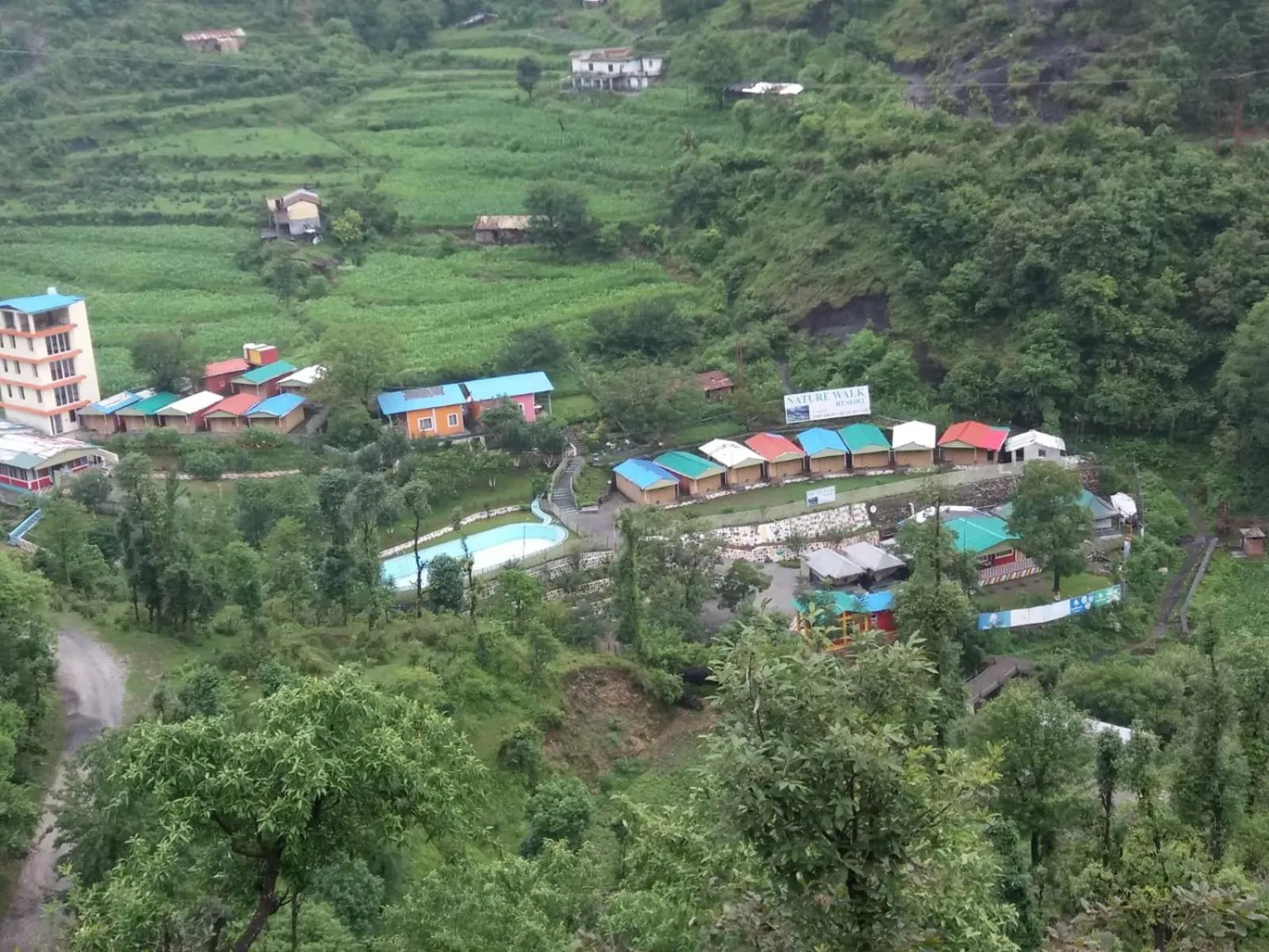 Garden in NATURE WALK RESORT Mussoorie