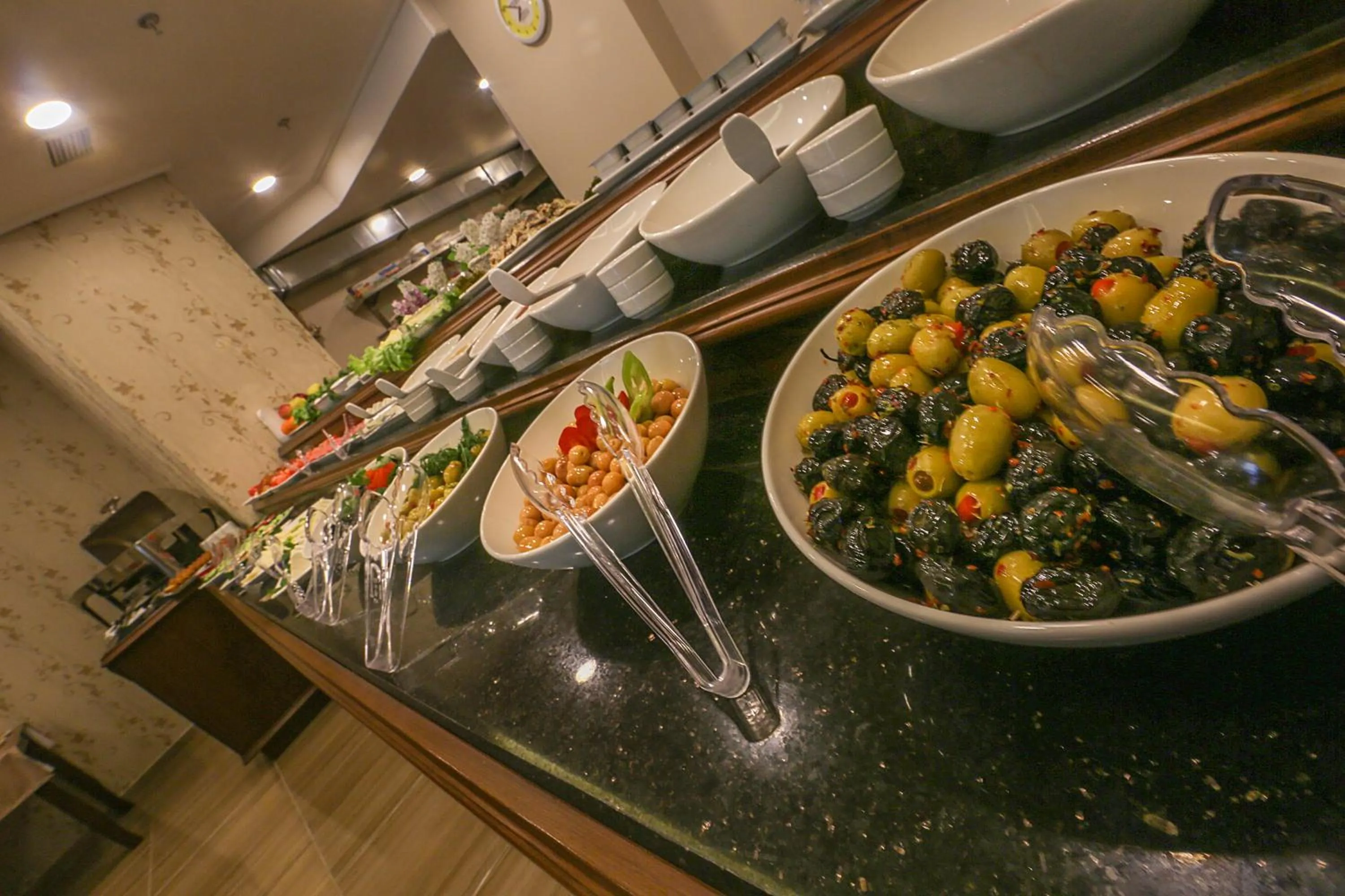 Buffet breakfast in Park Square Hotel