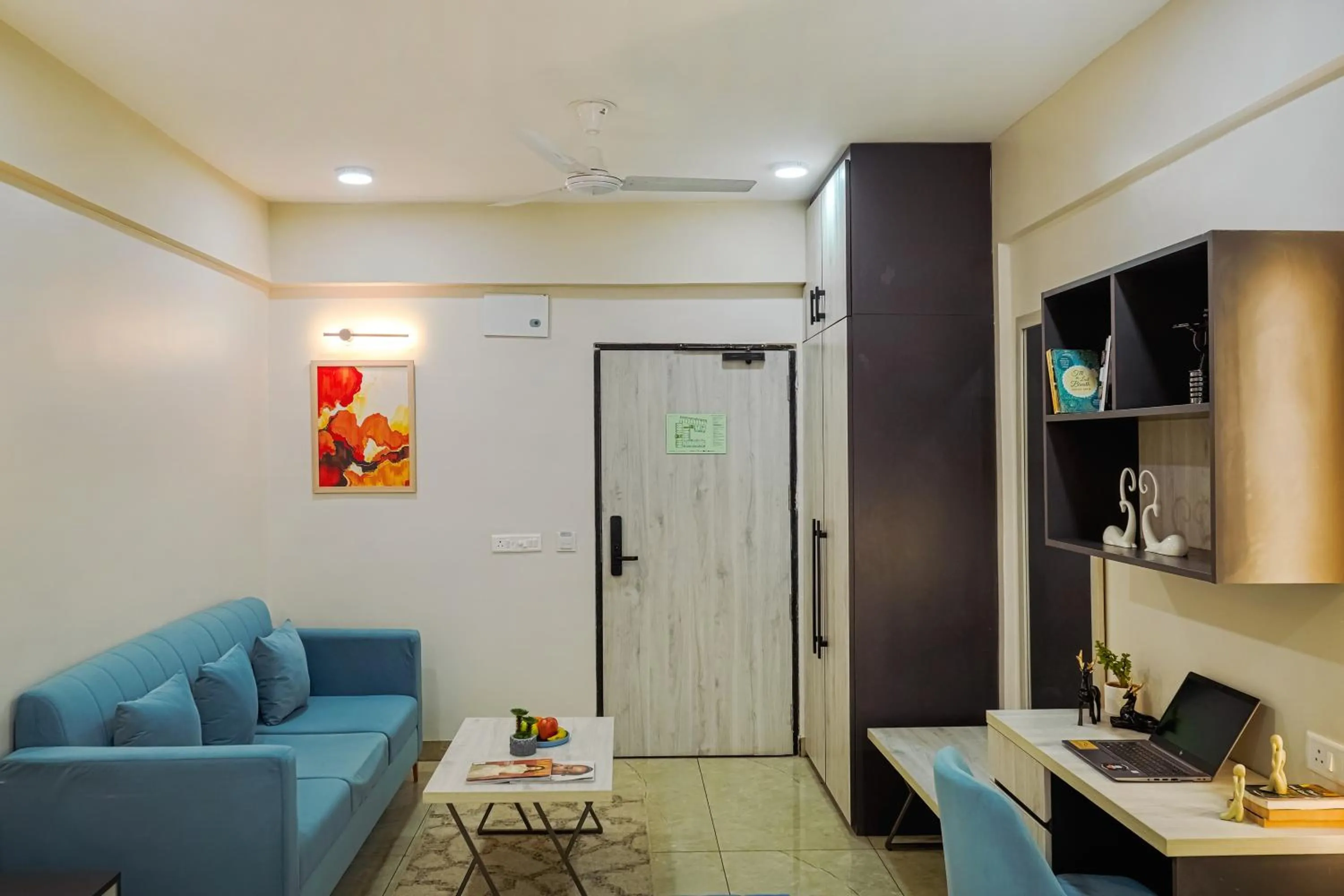 Seating area in Urban Suites by BluSalzz, Jaipur - Rajasthan