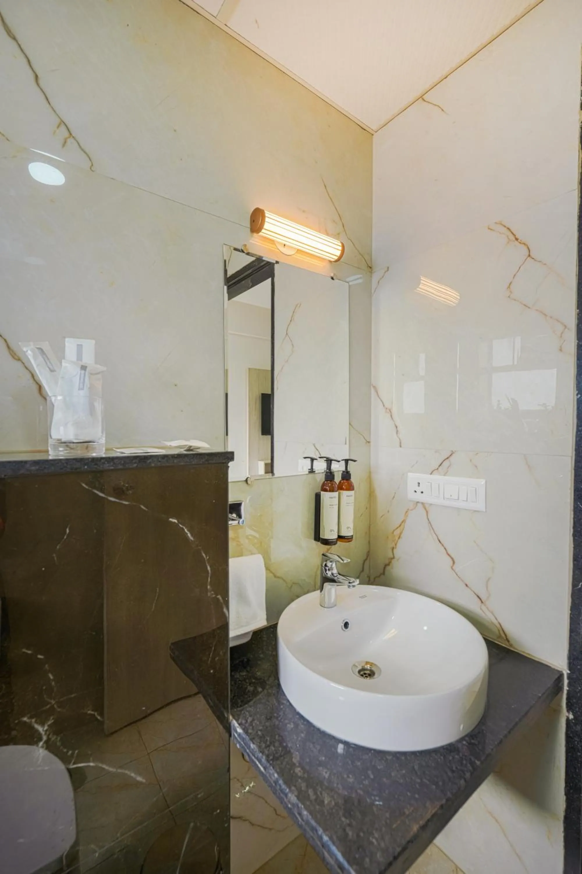 Bathroom in Urban Suites by BluSalzz, Jaipur - Rajasthan