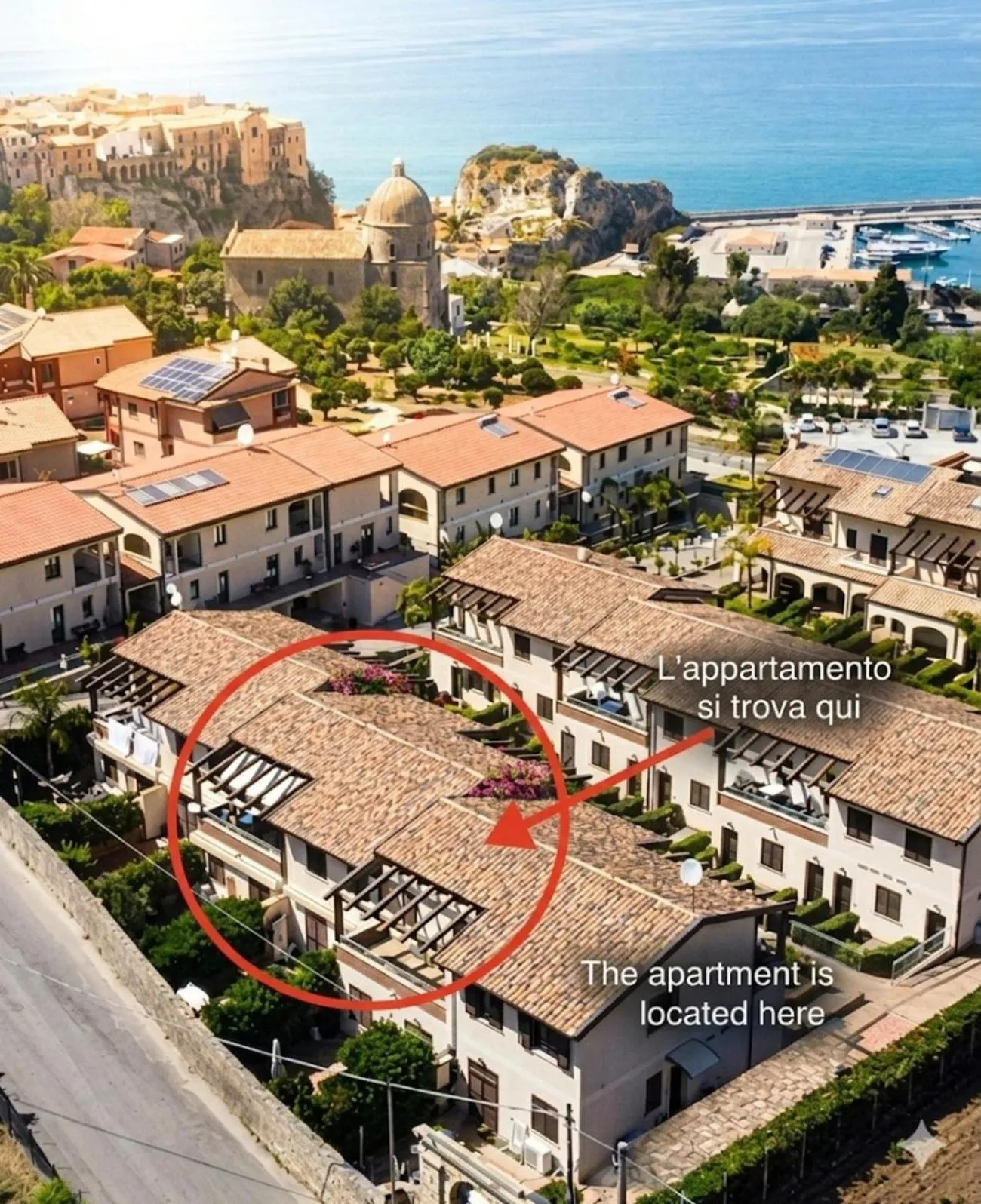 Bird's eye view in Villa Manuela - Sea & Sun Escape - Free Parking